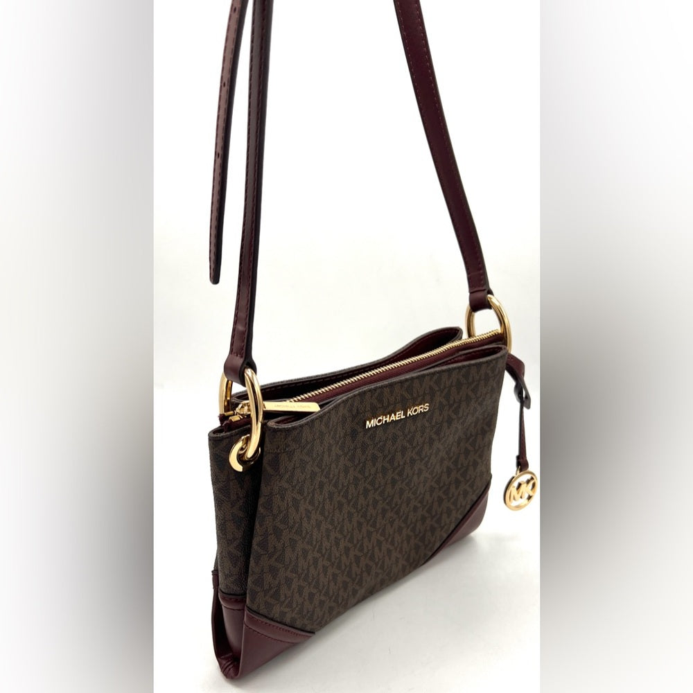 Michael Kors Nicole Triple Compartment Crossbody NWT