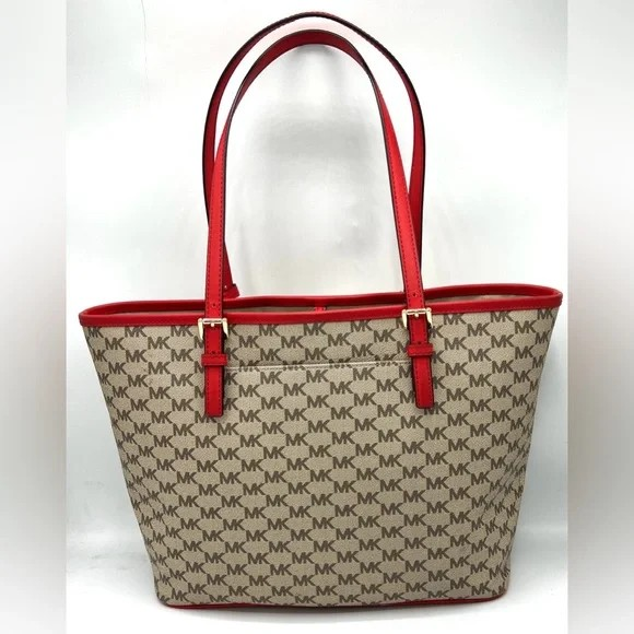 Michael Kors Jet Set Center Stripe Tote