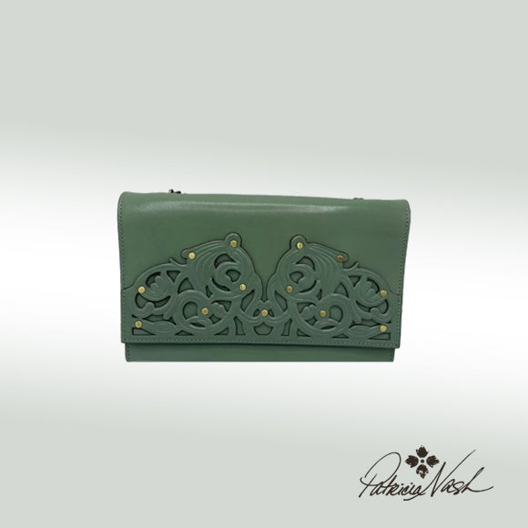 Patricia Nash Giada Filigree Chain Crossbody – Burnished Gold