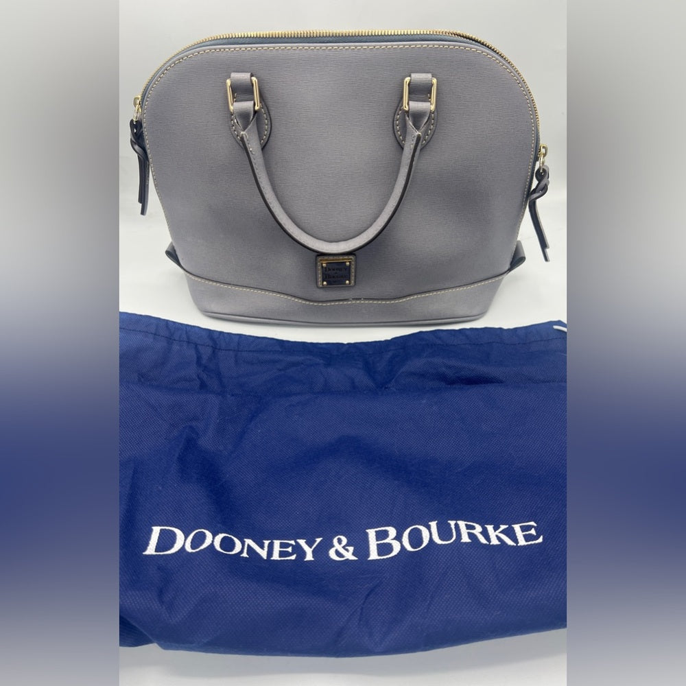 Dooney & Bourke Pebble Grain Zip Zip Satchel