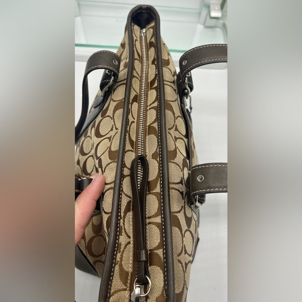 Coach Jacquard Signature Tote