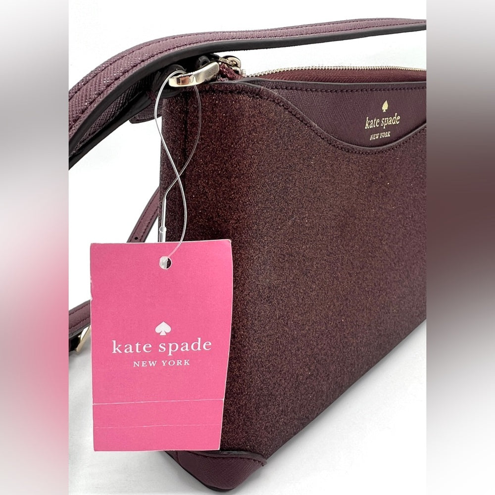 Kate Spade Deep Nova Glitter Crossbody NWT
