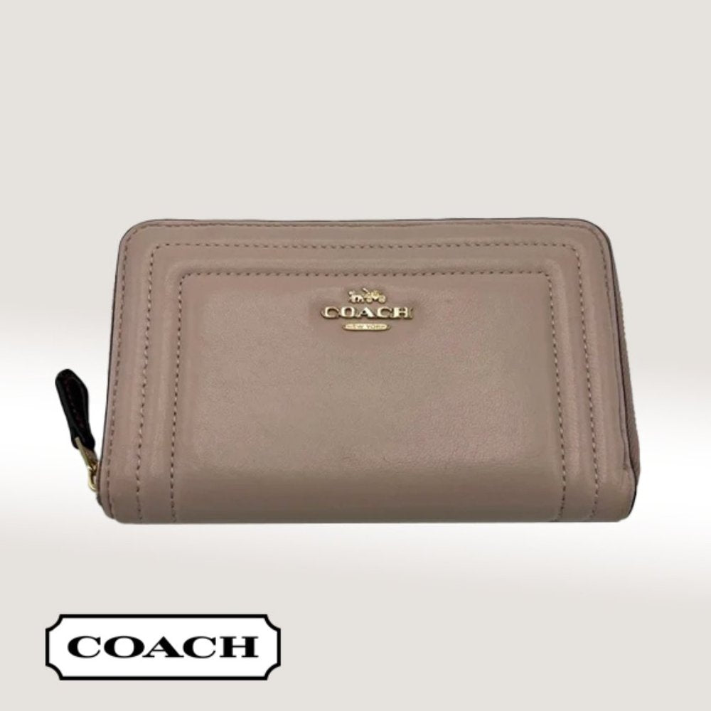 Coach Medium Zip Around Wallet