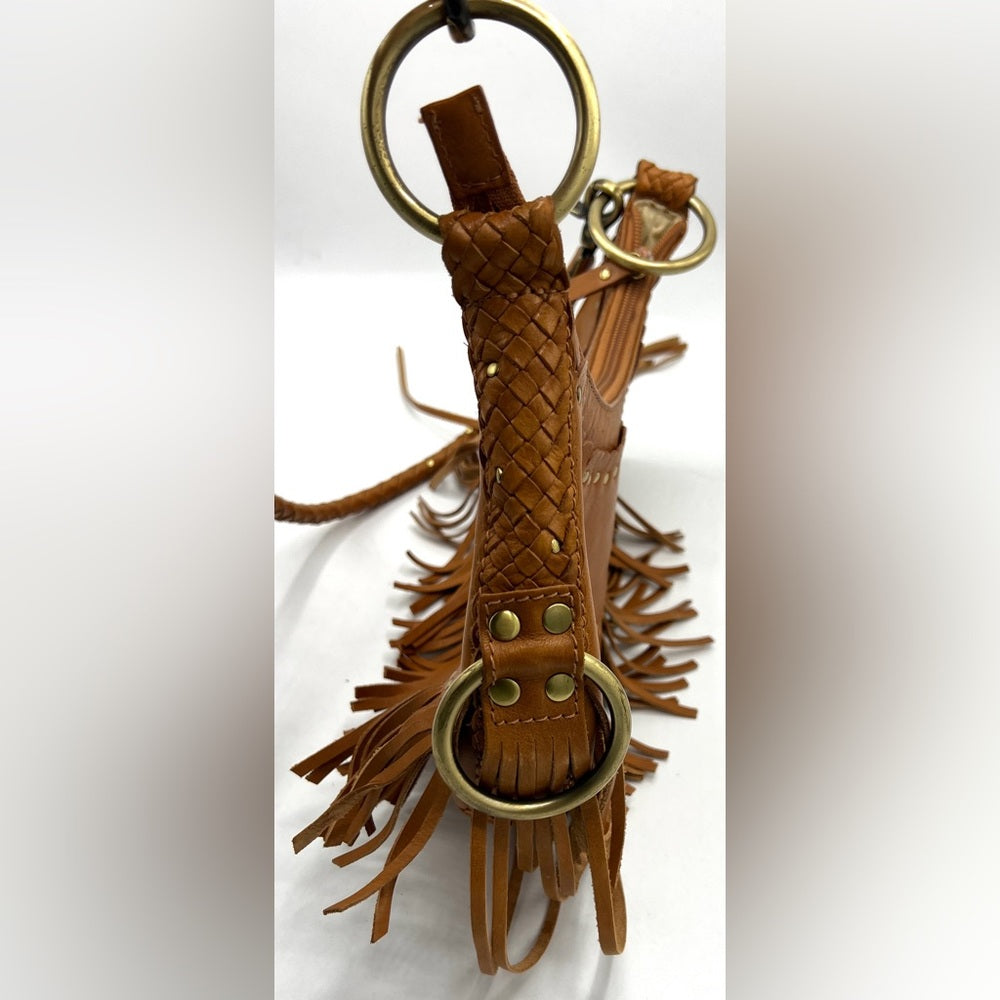 Frye Fringe Hobo Crossbody