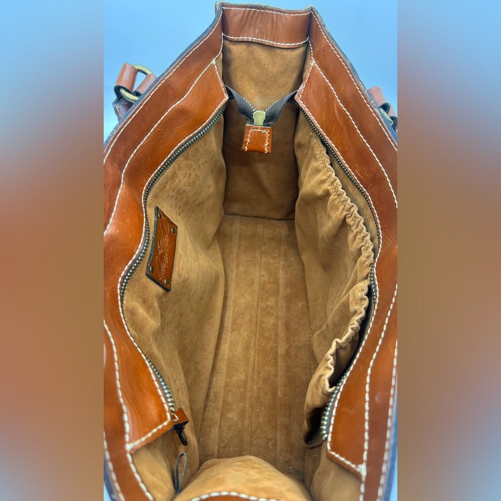 Patricia Nash Zancona Smooth Leather Tote