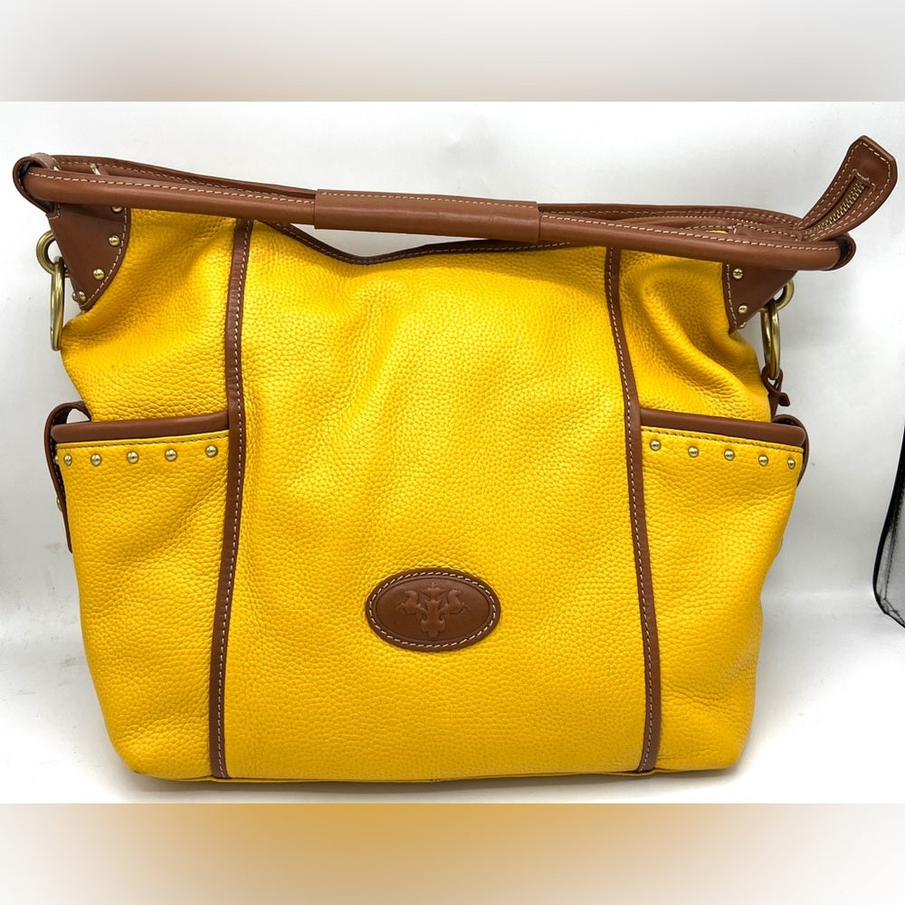 Prix De Dressage Leather Shoulder Bag