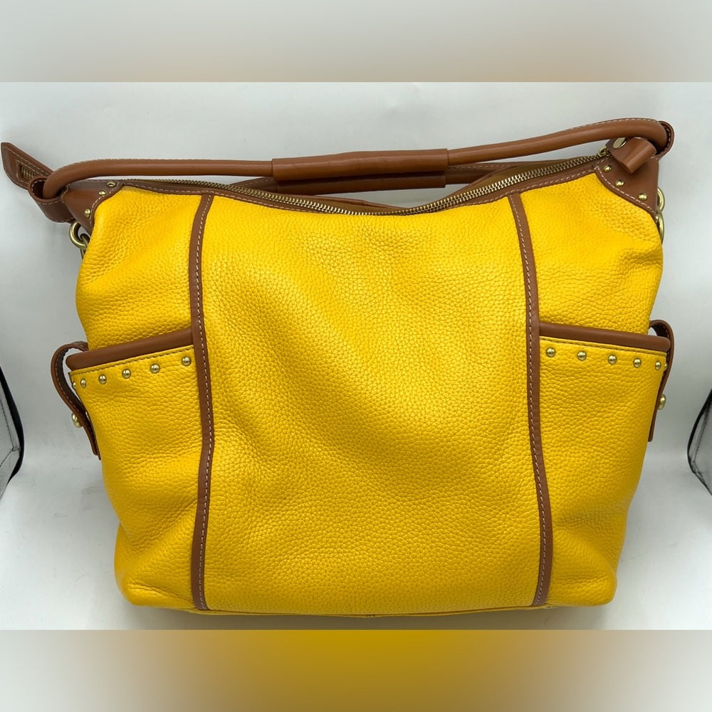Prix De Dressage Leather Shoulder Bag