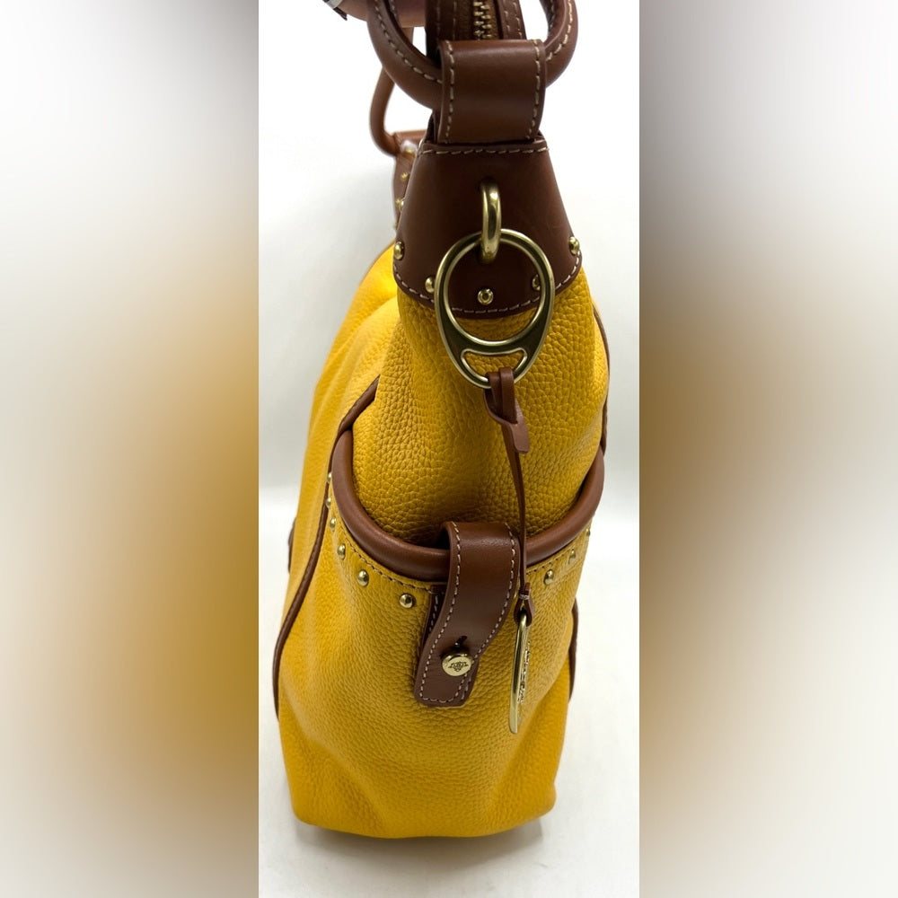 Prix De Dressage Leather Shoulder Bag
