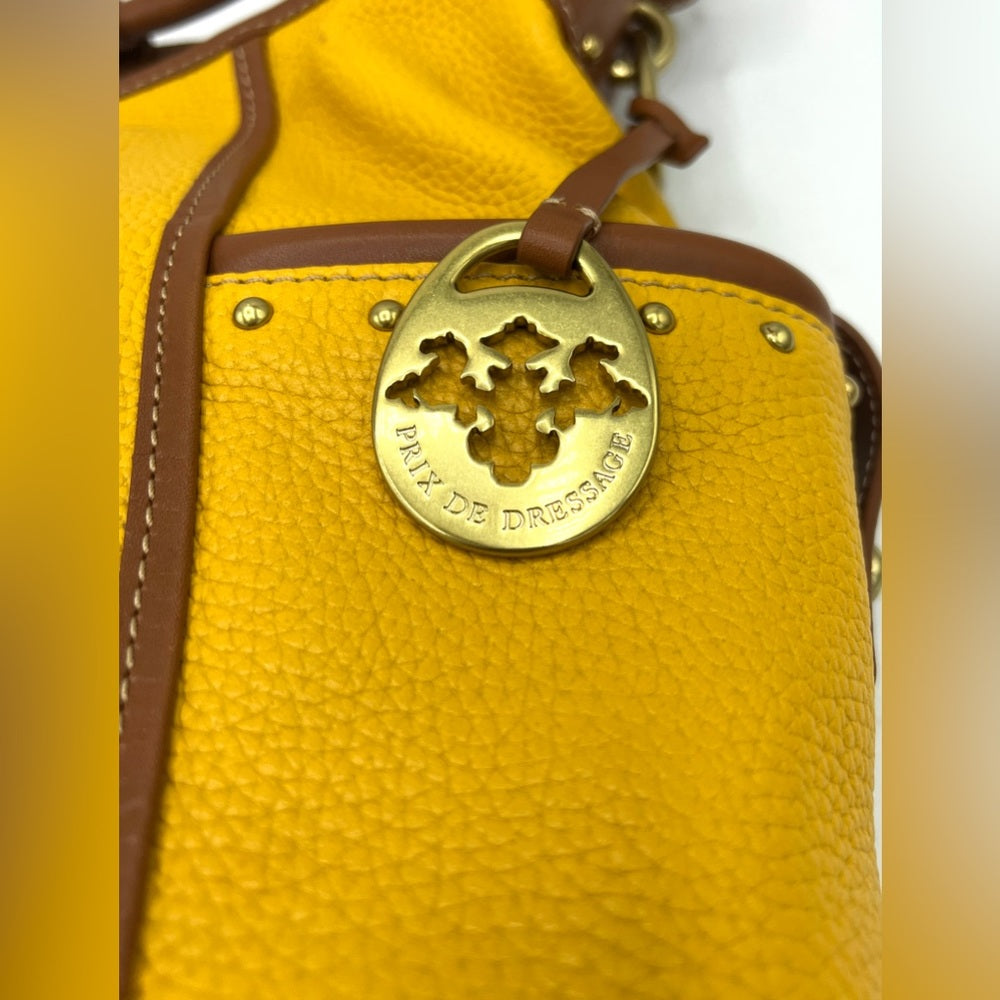 Prix De Dressage Leather Shoulder Bag
