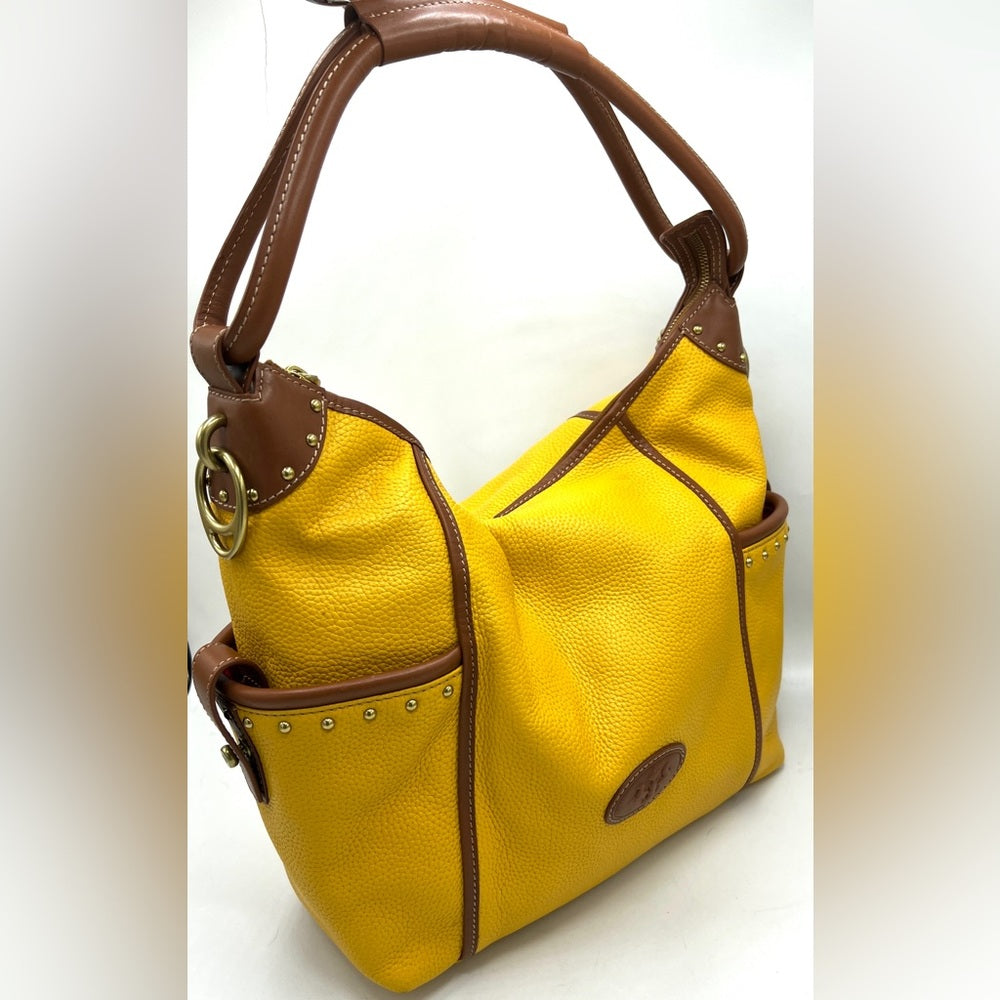 Prix De Dressage Leather Shoulder Bag