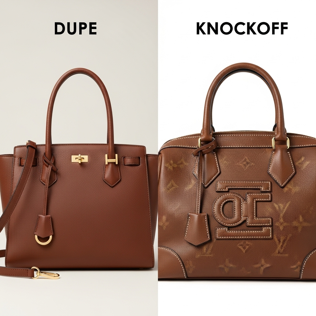 Is This a Dupe or a Knockoff? What’s the Difference (and Why It Matters)
