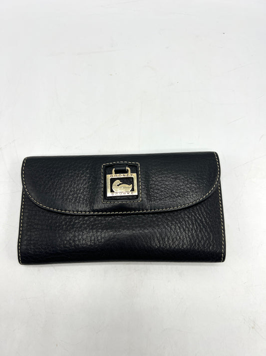 Dooney & Bourke Dillen Wallet – Black Leather *Clearance Rack*