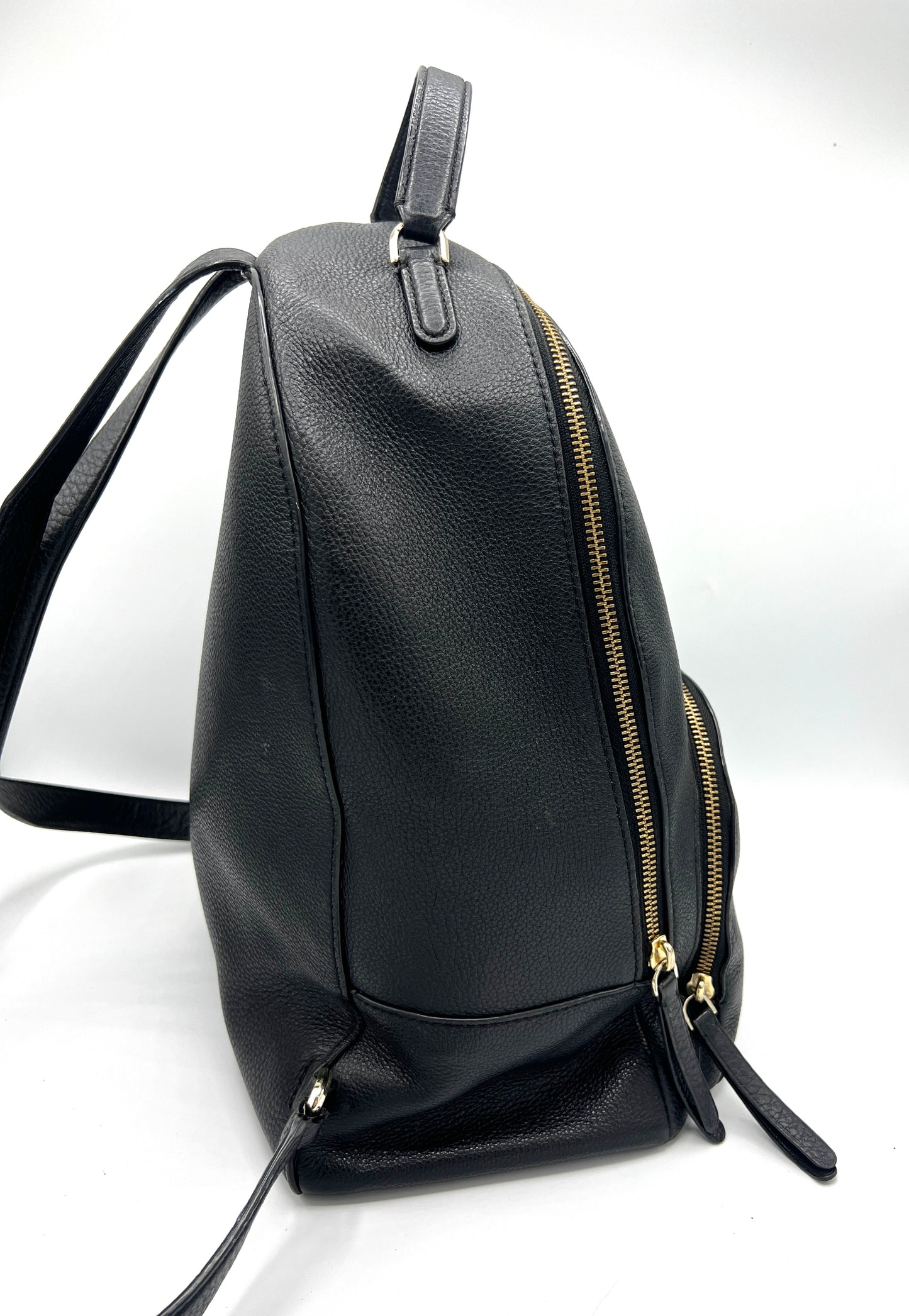 Kate Spade Jackson Large Backpack – Black Leather