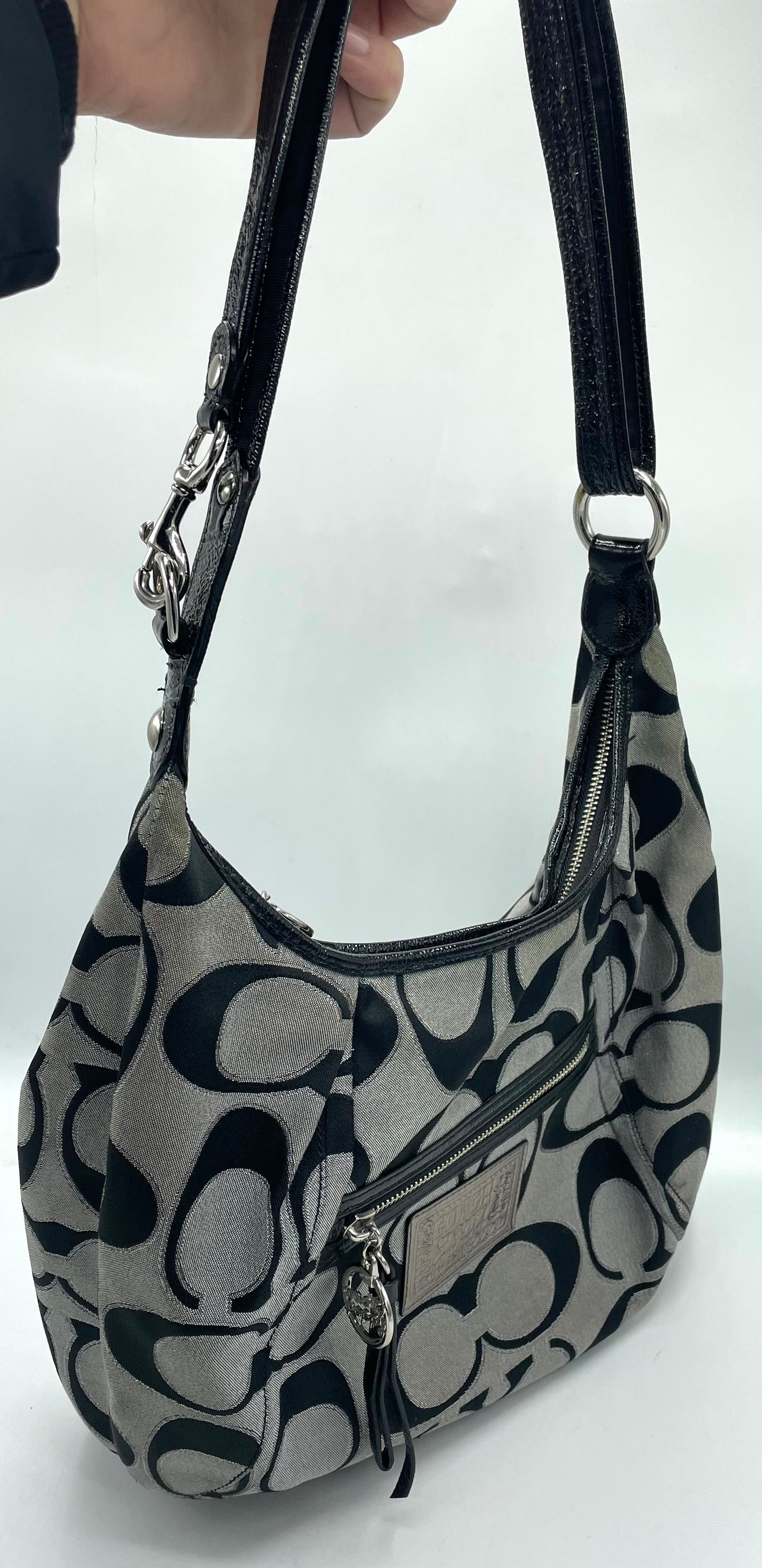 Coach Signature Poppy Shoulder Bag