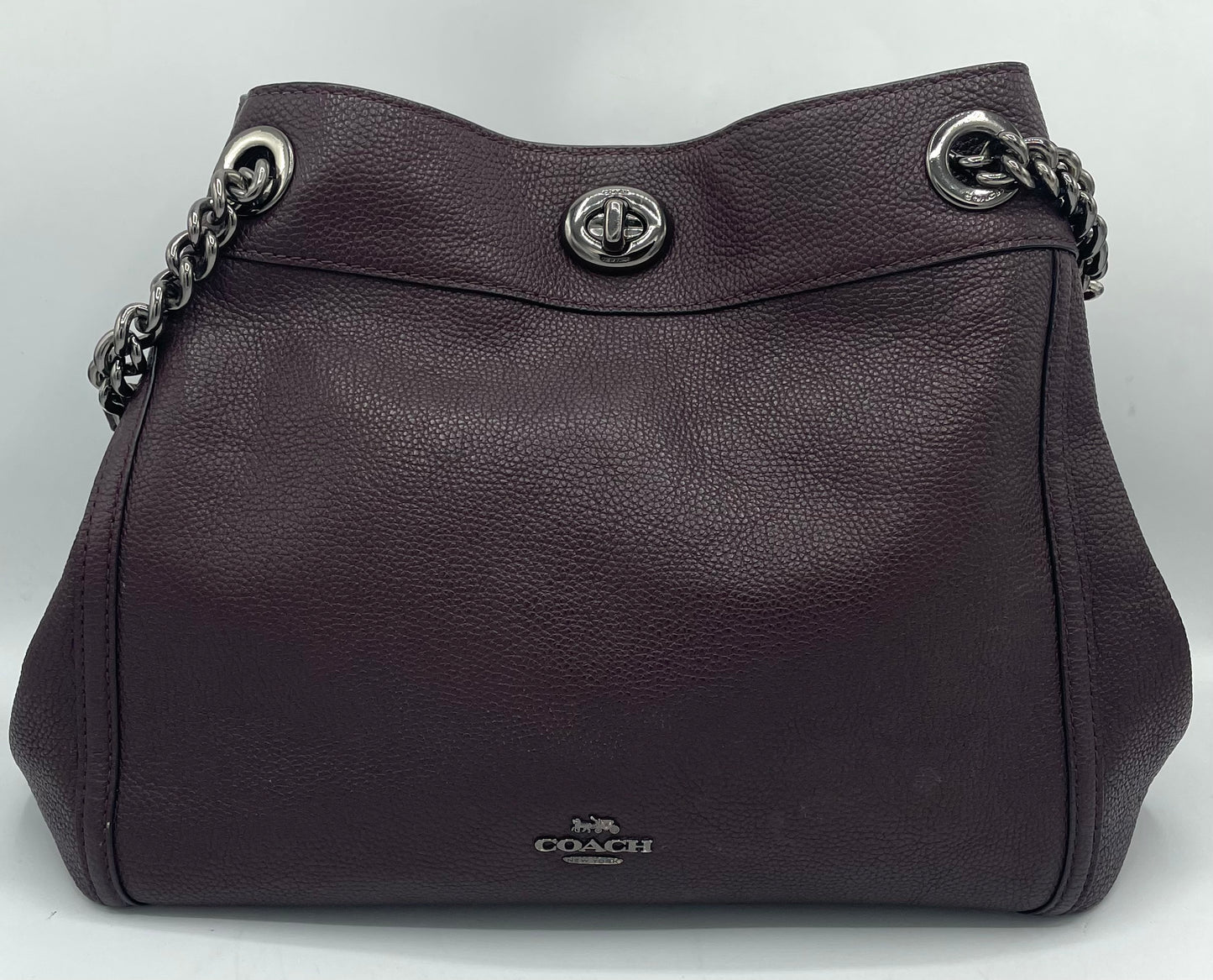 Coach Edie Turnlock Shoulder Bag