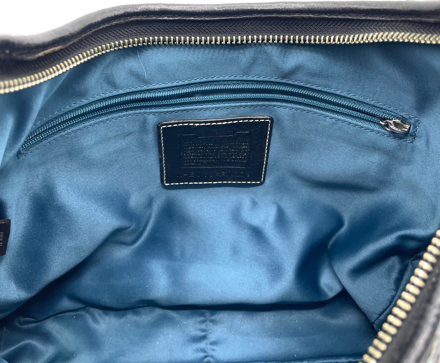 Vintage Coach Hamptons Houndstooth Shoulder Bag