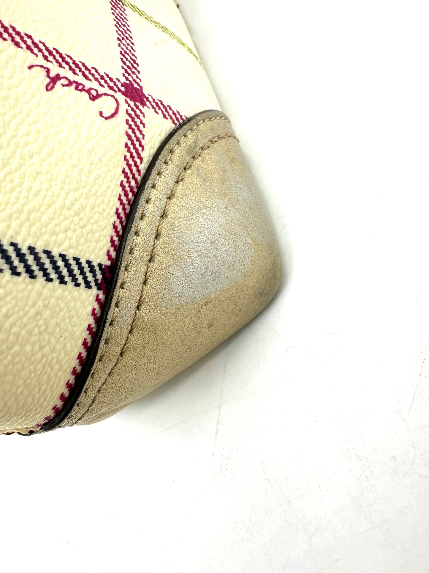 Coach Heritage Tattersall Tote with Bonus Wristlet