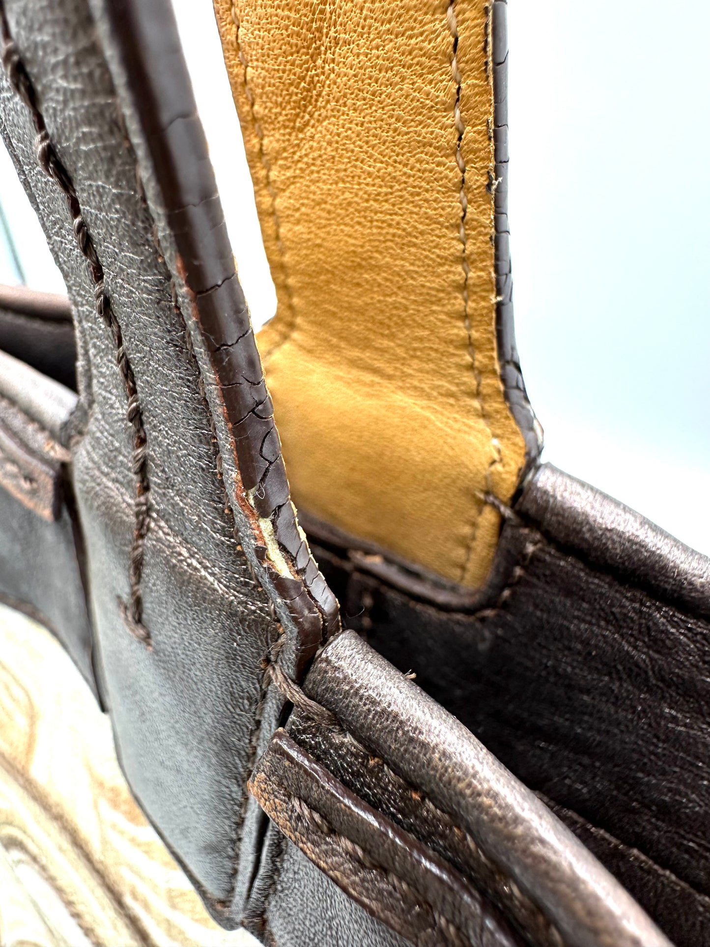 Coach Audrey Op Art Swirl Leigh Slim Tote – Brown & Beige Signature Canvas with Bronze Leather Trim * Clearance Rack*