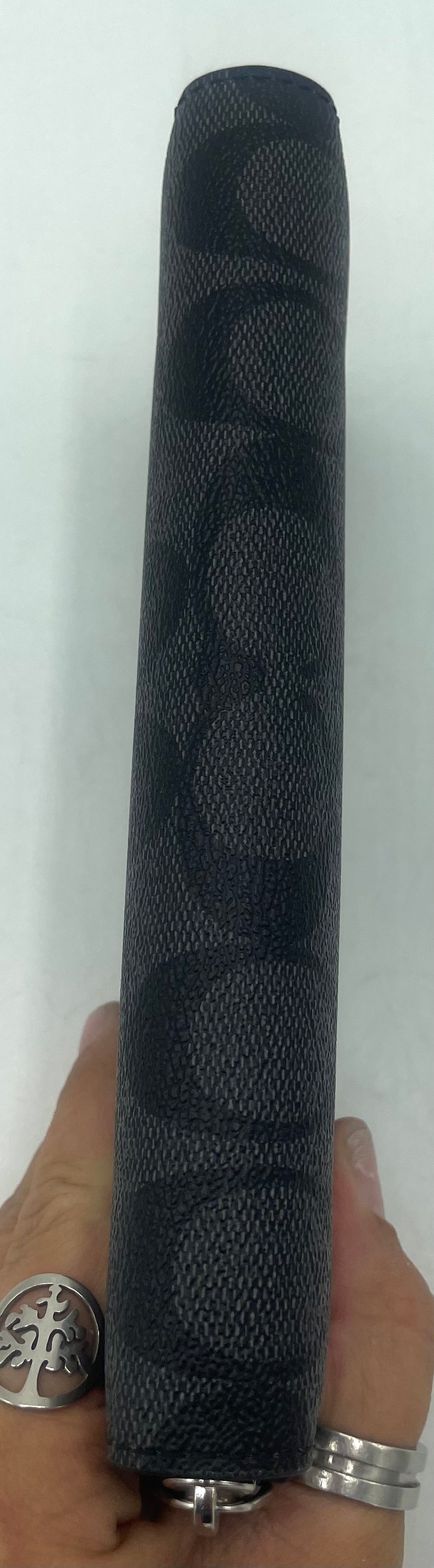 Coach Long Zip Around Wallet - Signature Jacquard