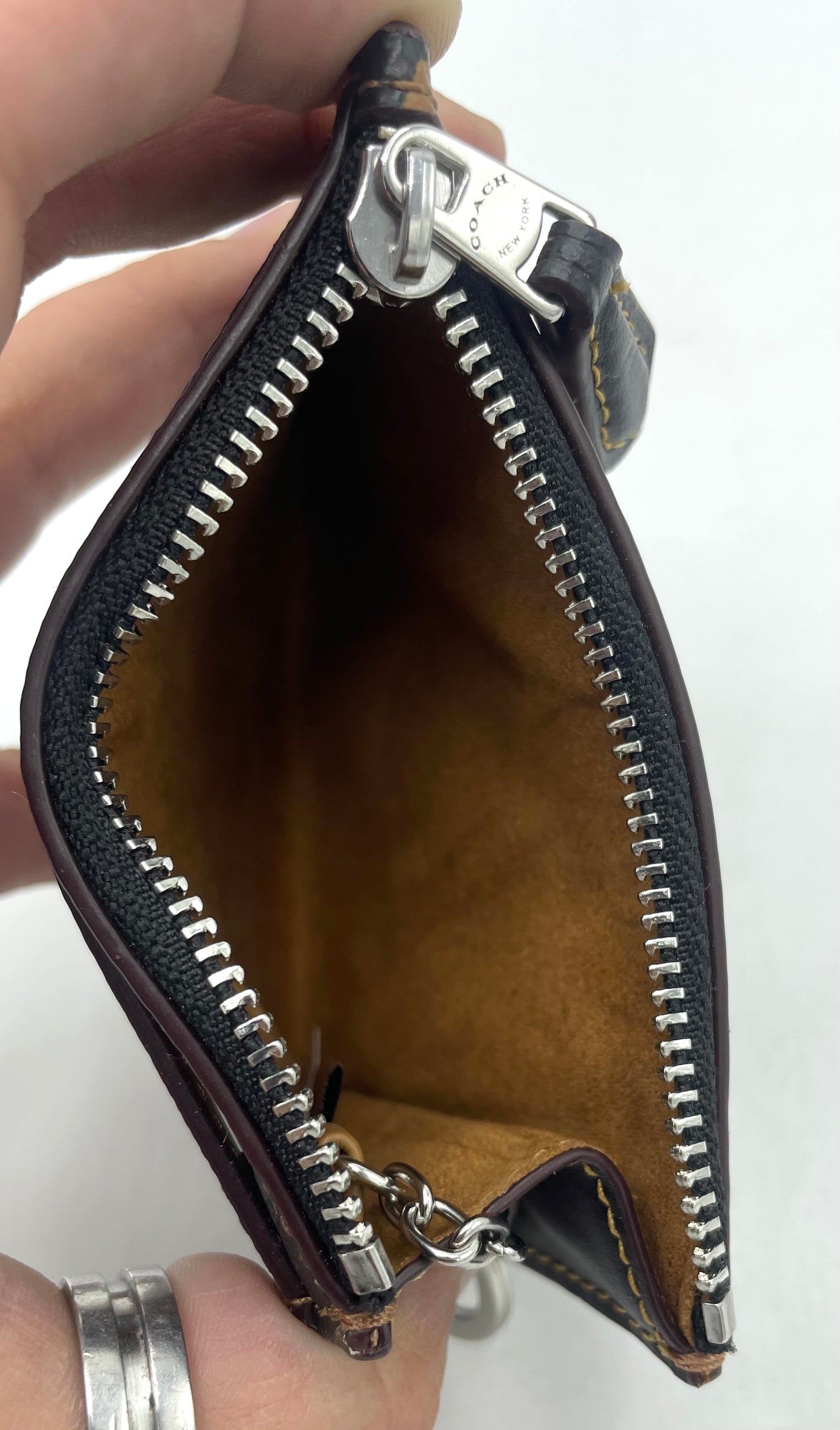Coach Mini Skinny ID Case - Leopard