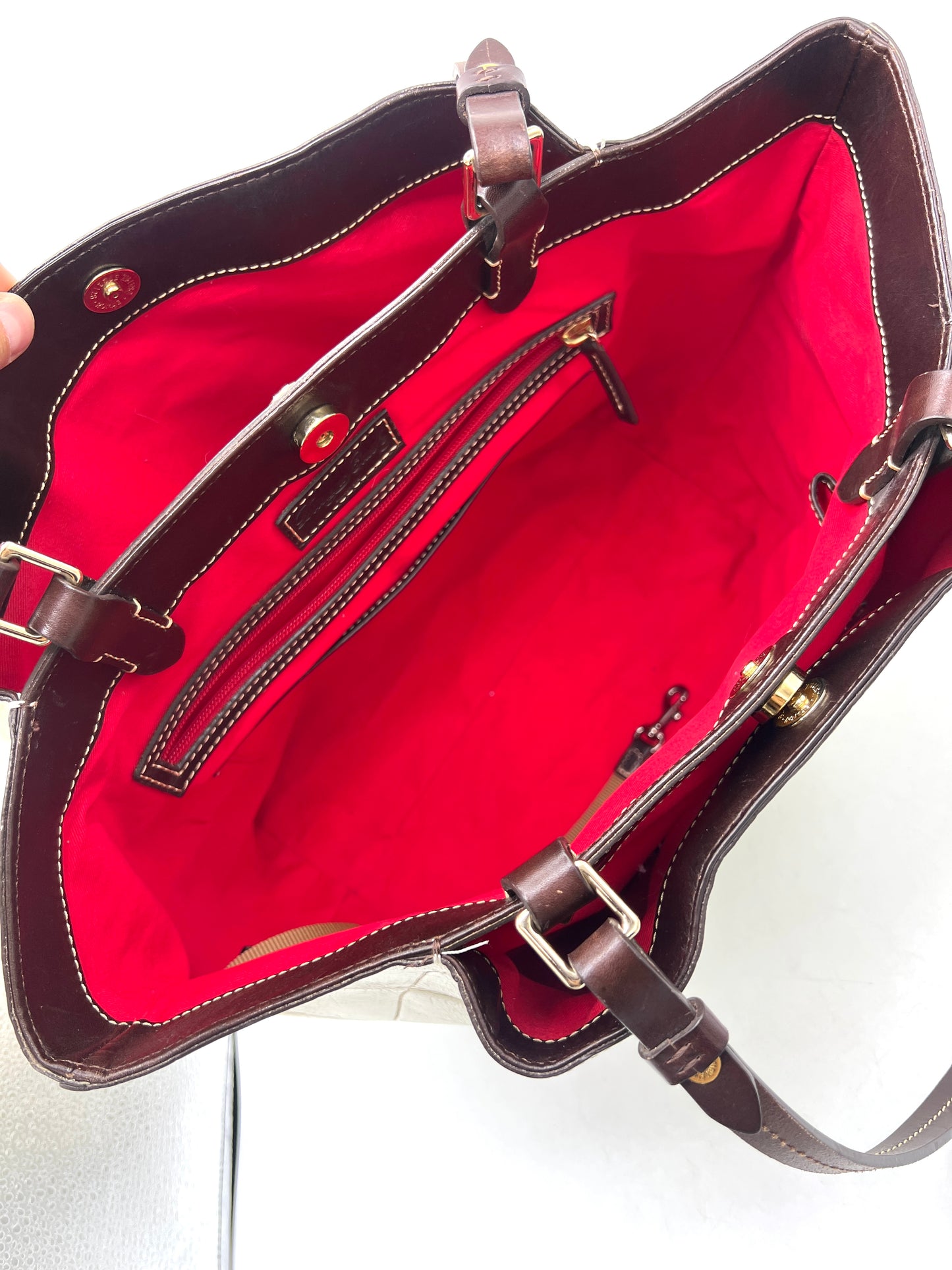 Dooney & Bourke Denison Flynn (Style DQ1044) - Bone