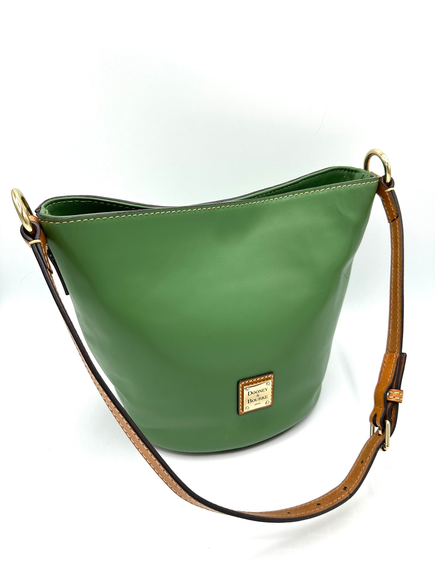 Dooney & Bourke Small Thea Crossbody – Olive Green Smooth Leather