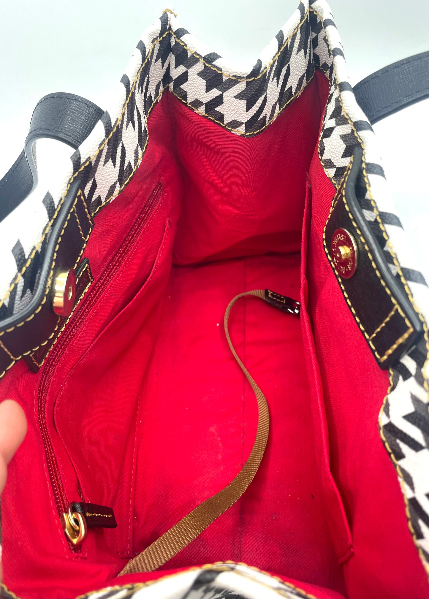 Dooney & Bourke Houndstooth Tote