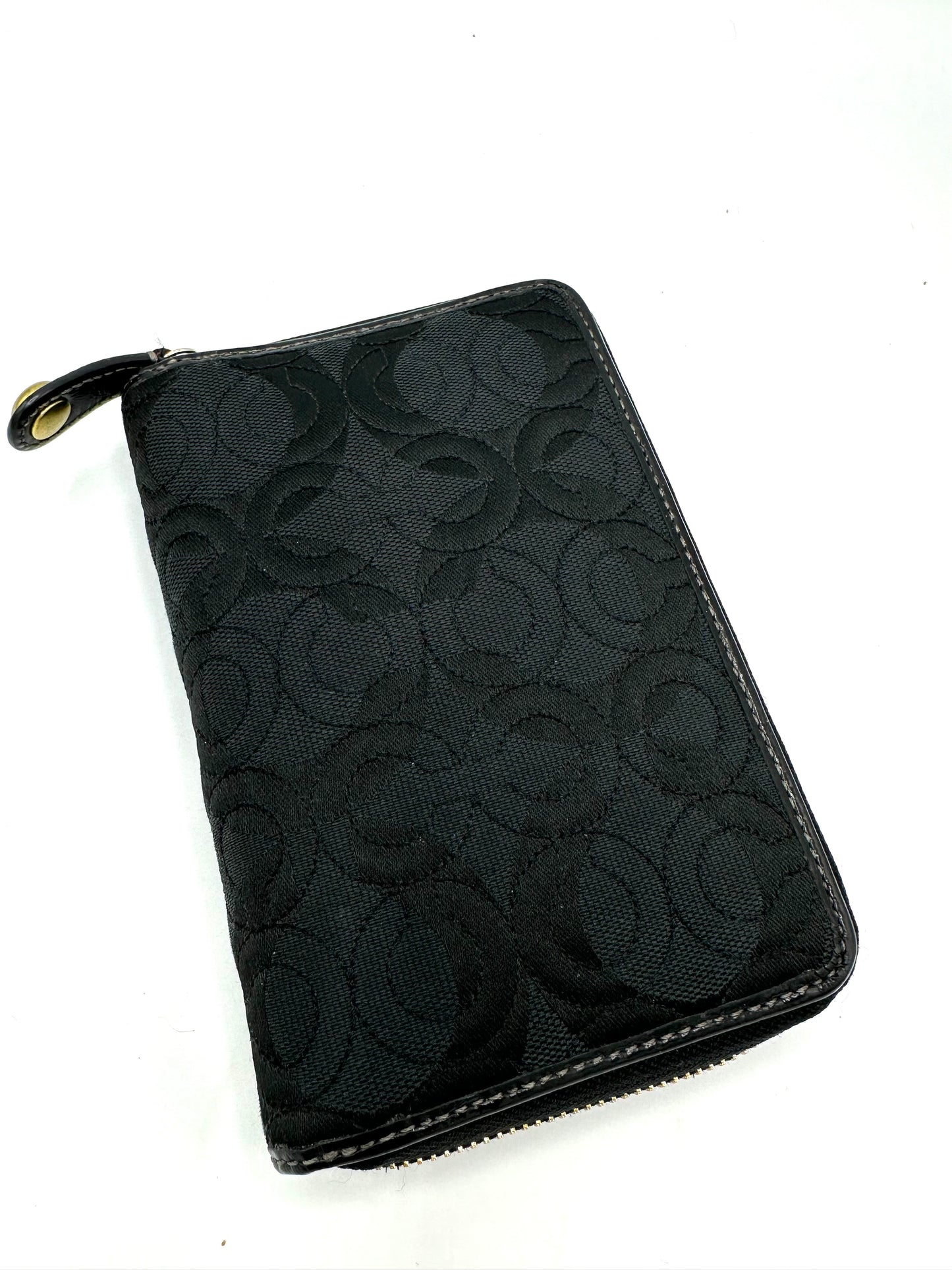 Coach Quilted Op Art Agenda Book