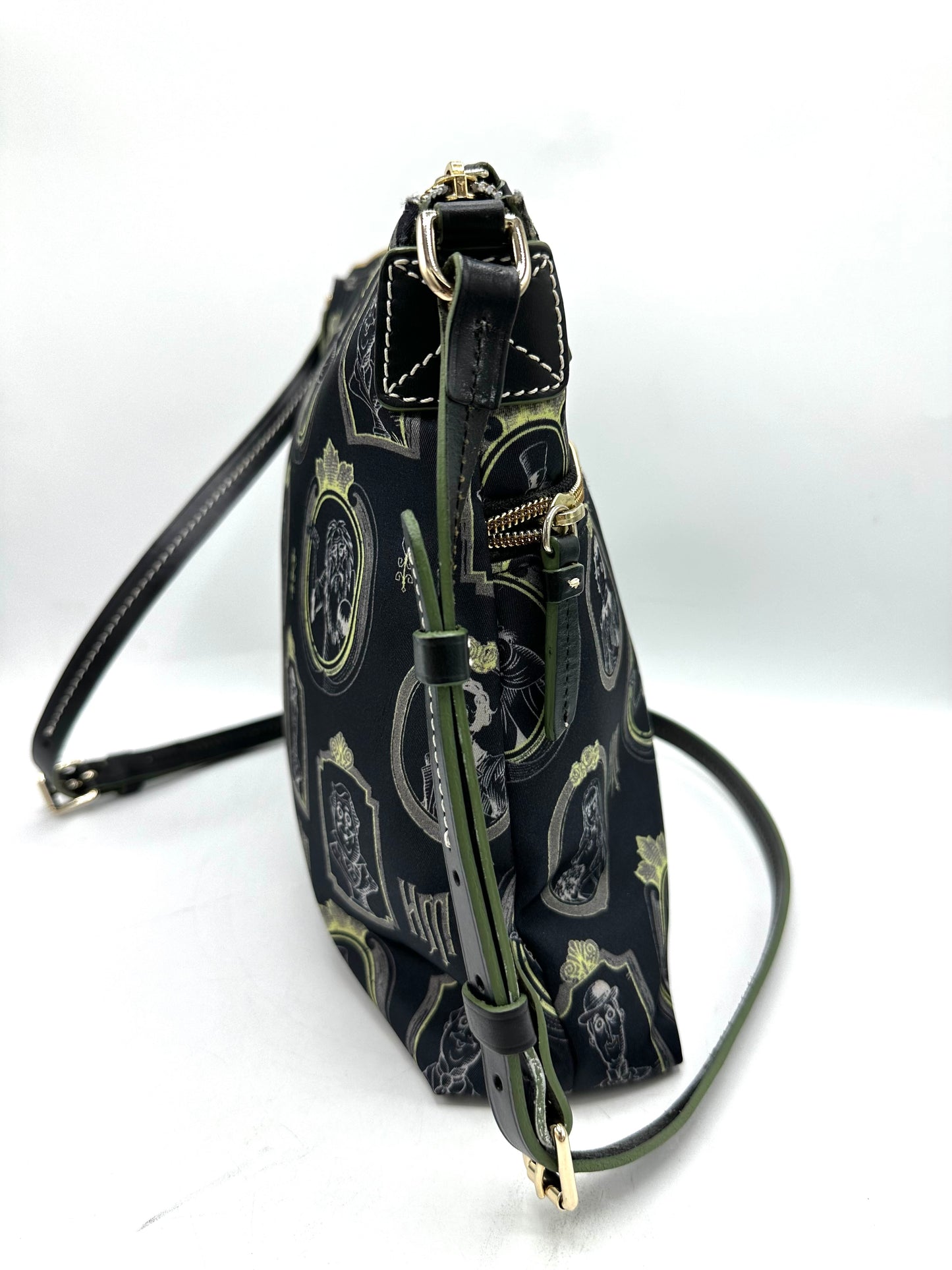 Dooney & Bourke Disney Haunted Mansion Portraits Nylon Crossbody