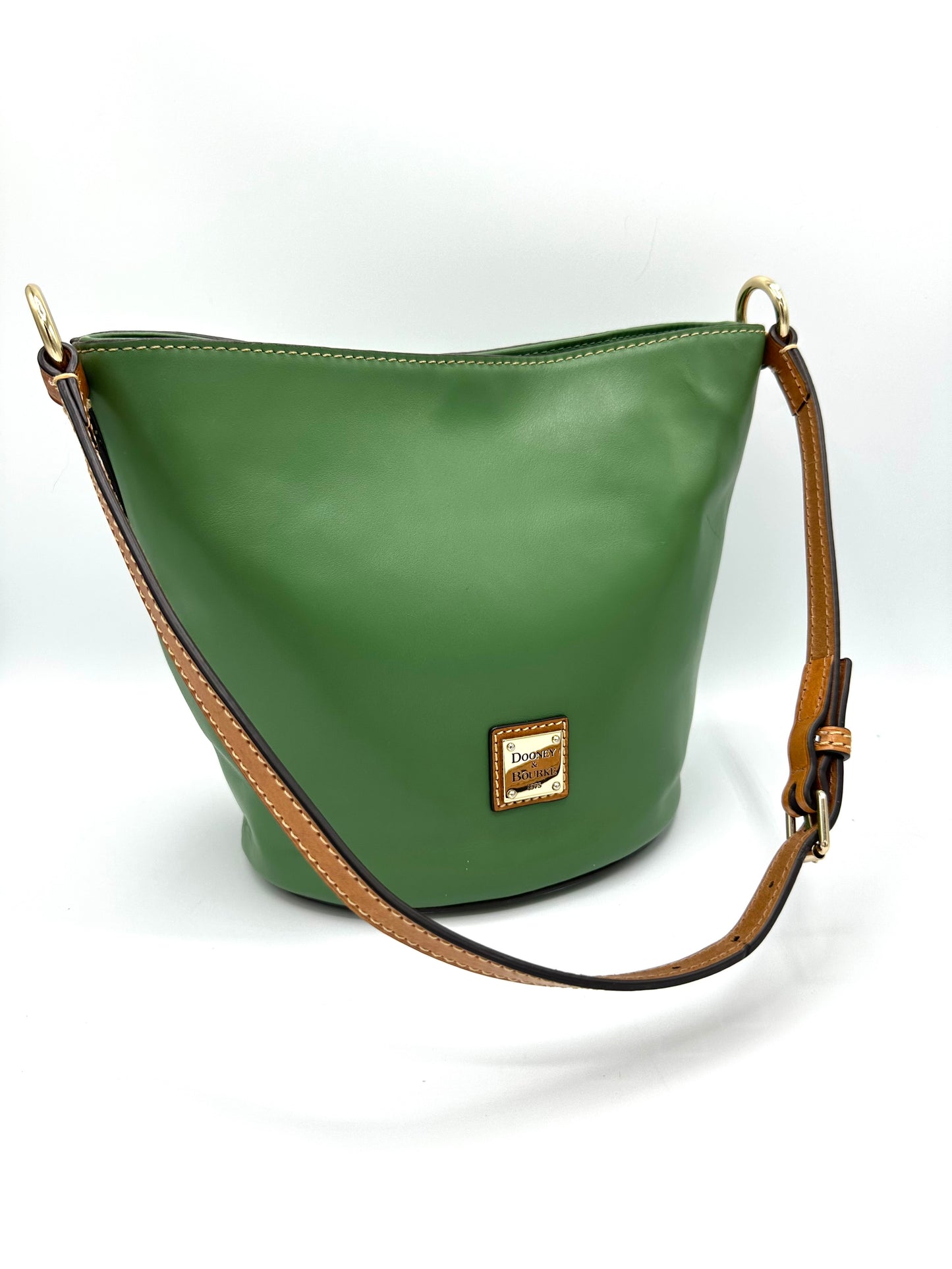 Dooney & Bourke Small Thea Crossbody – Olive Green Smooth Leather