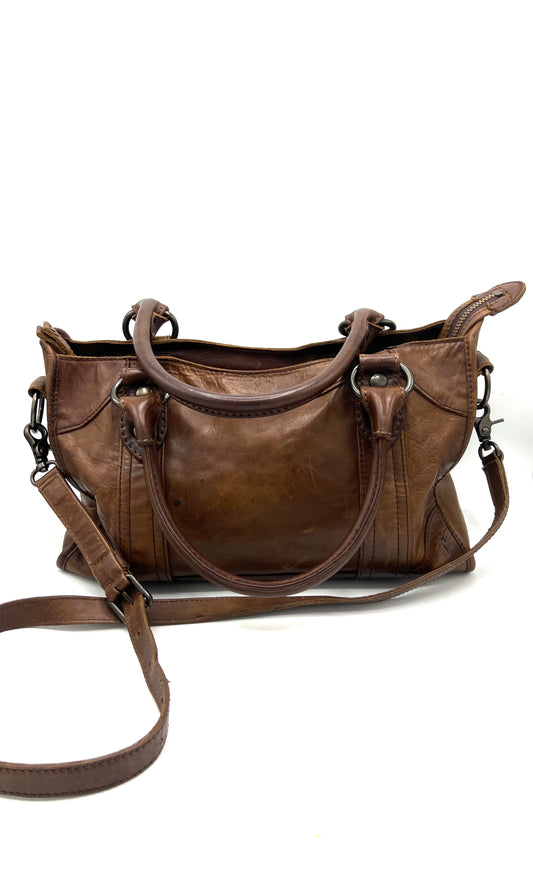 Frye Melissa Satchel – Cognac Leather