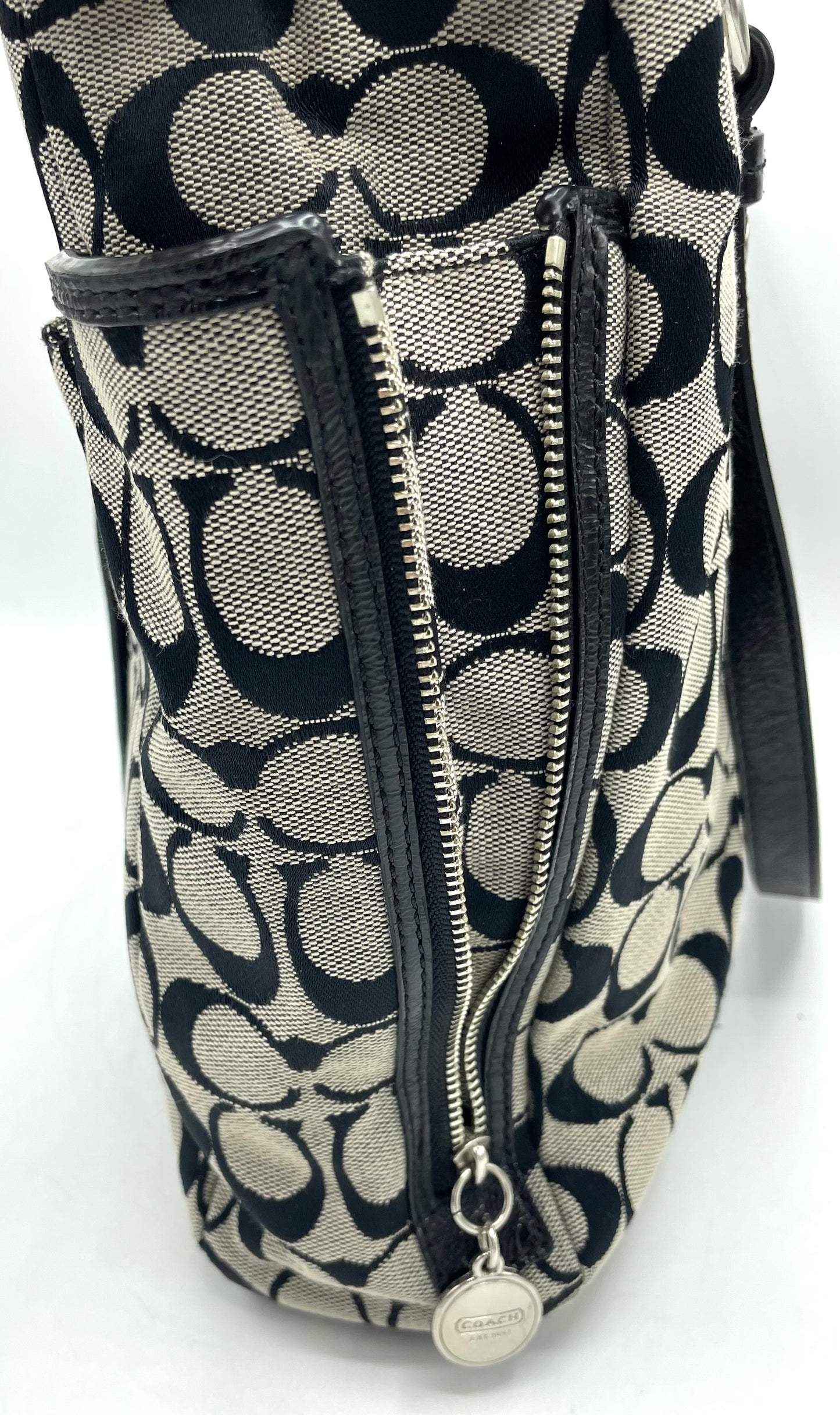 Coach Signature North South Gallery Tote