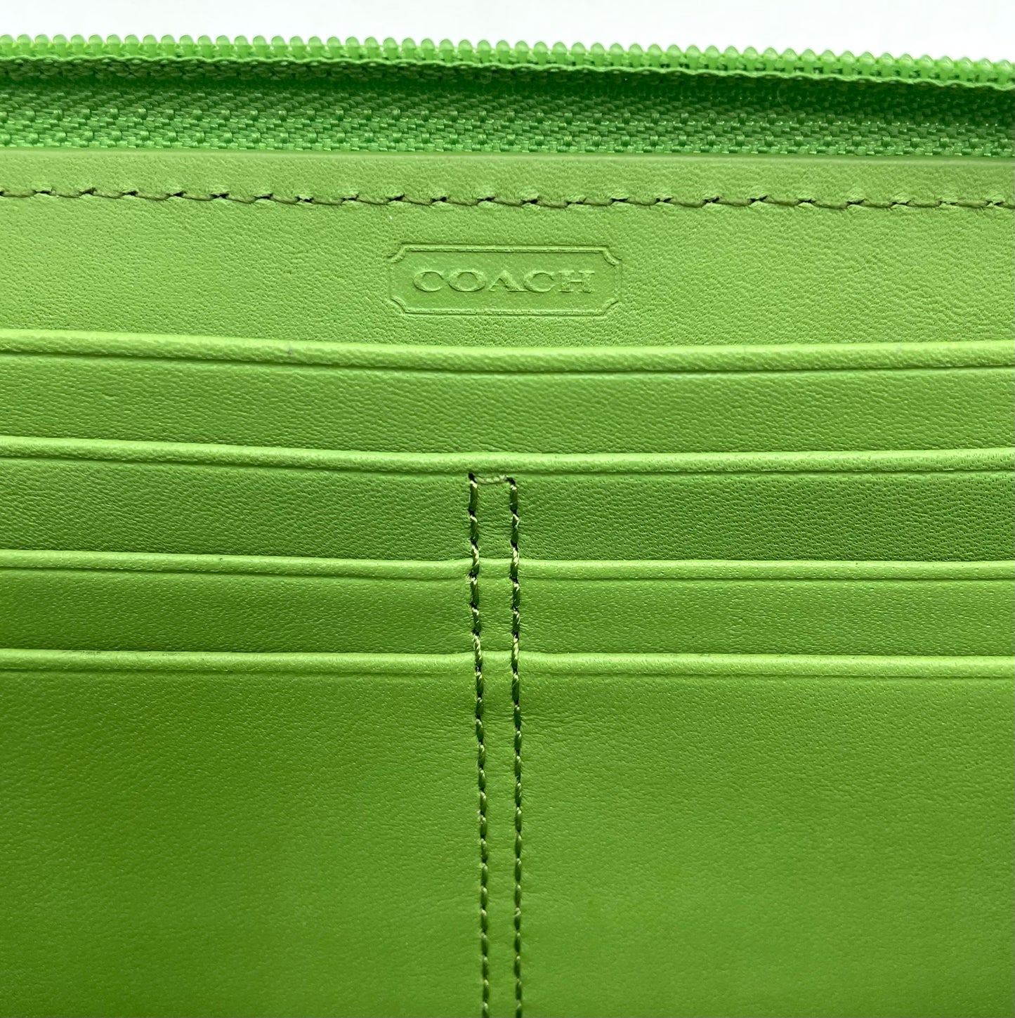 Coach Mini CC Zip Around Wallet