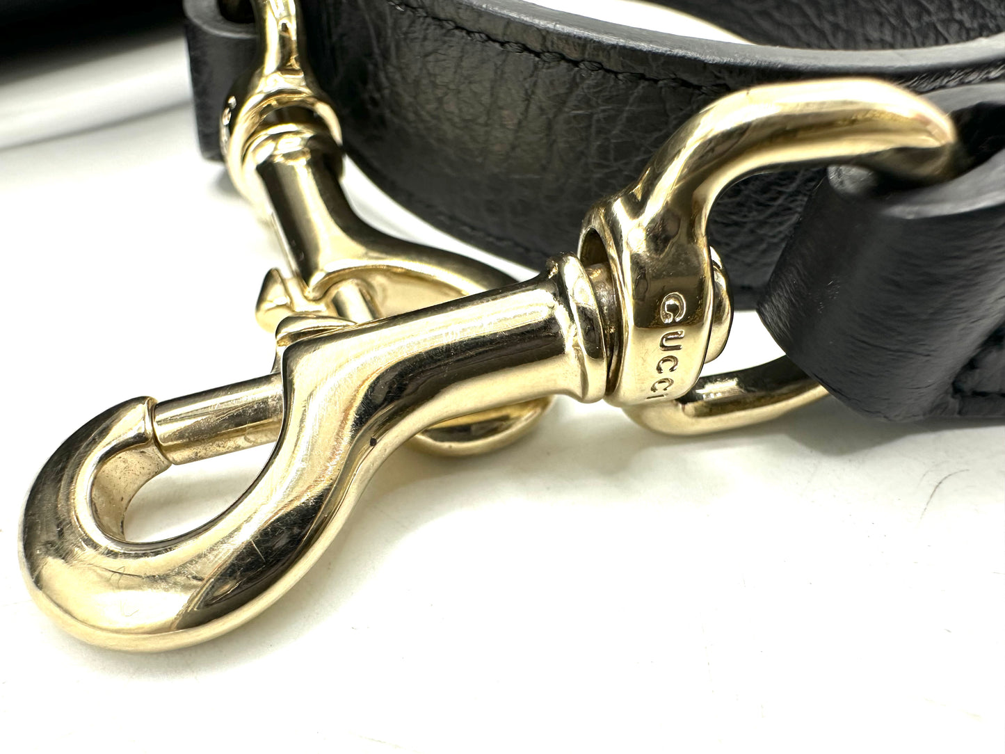 Gucci Medium Duchessa Boston Bag – Dark Blue Grey Leather with Leather Bow