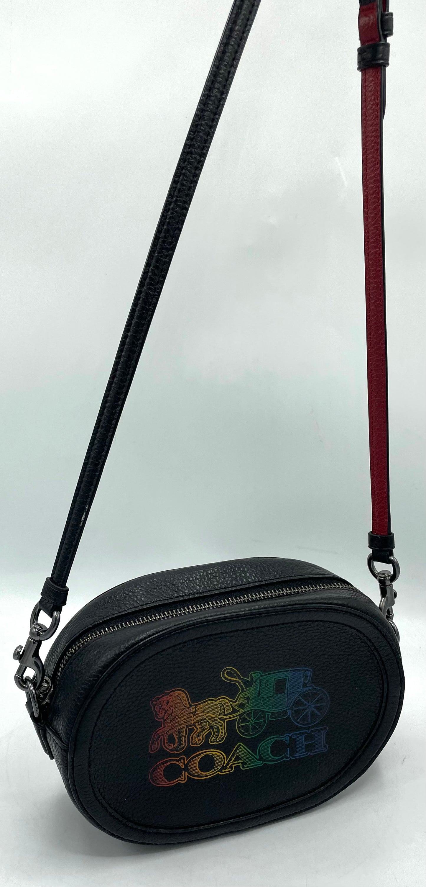 Coach Camera Bag with Horse and Carriage