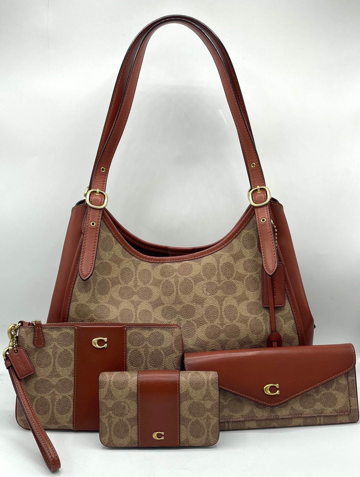 Coach Lori Shoulder Bag 4 Piece Set