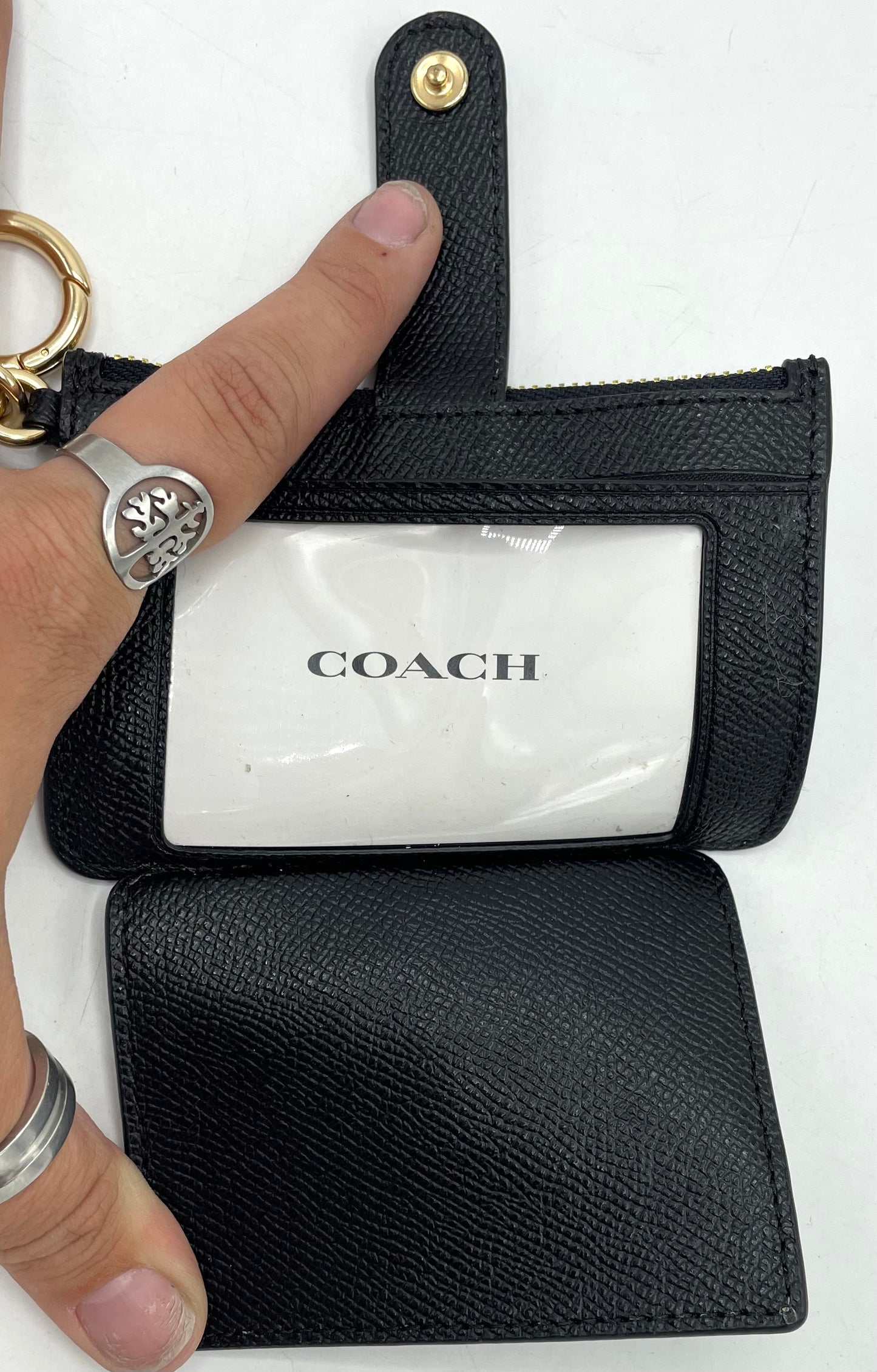 Coach Attachment Card Case