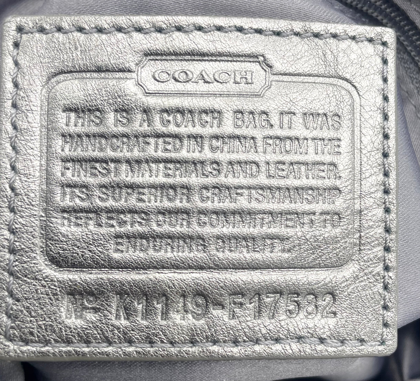 Coach Alexandra Sateen Satchel