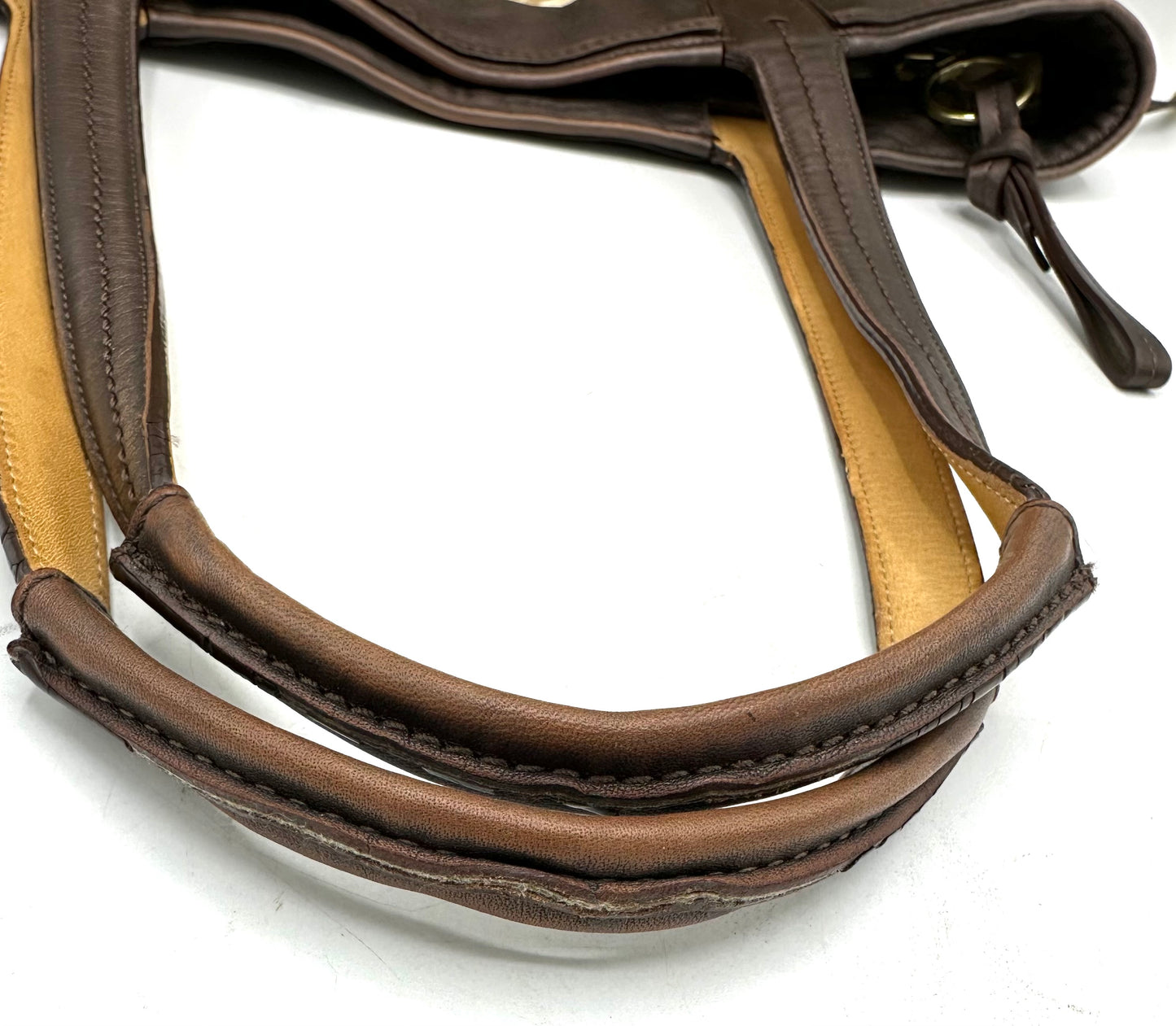 Coach Audrey Op Art Swirl Leigh Slim Tote – Brown & Beige Signature Canvas with Bronze Leather Trim * Clearance Rack*