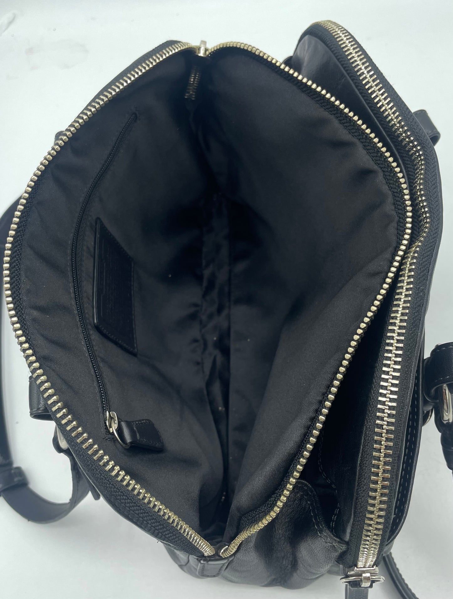 Coach Bonnie Black Leather Soho Satchel