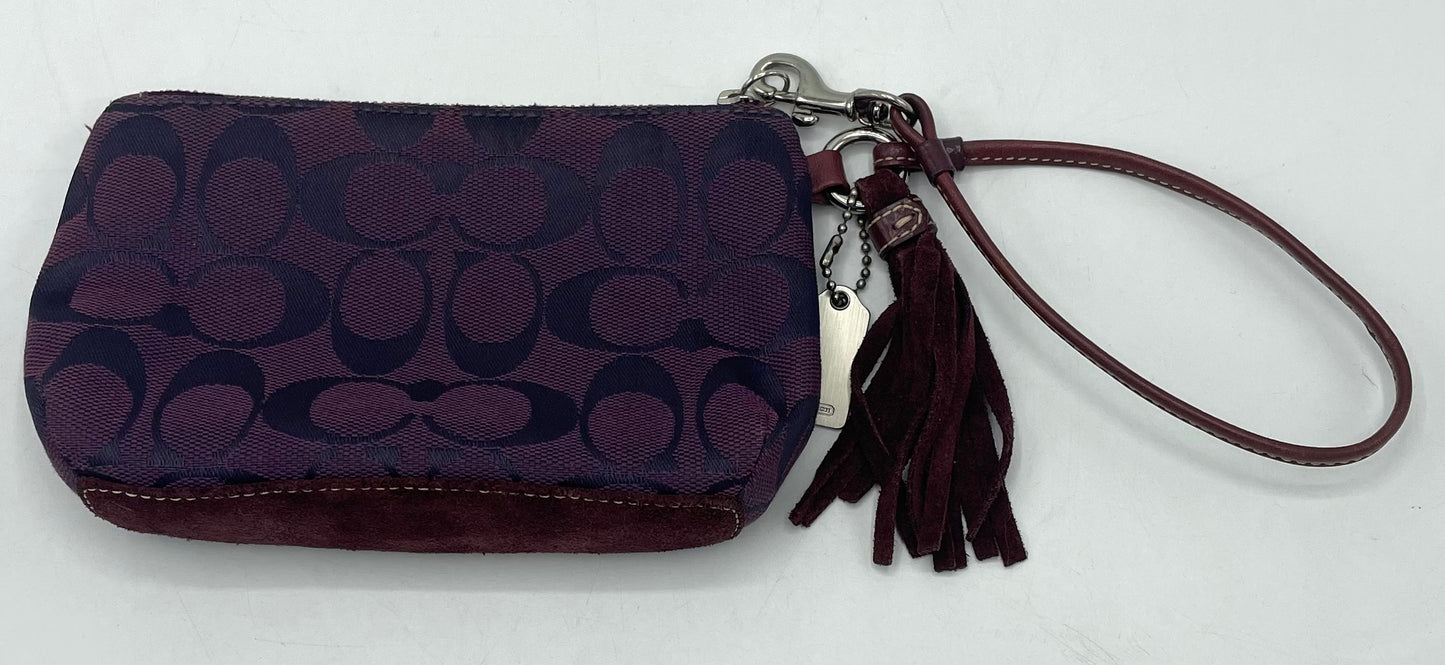 Coach Vintage Signature C Capacity Wristlet