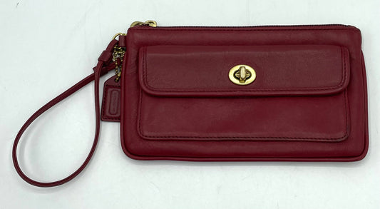 Vintage Coach Legacy Turnlock Wristlet