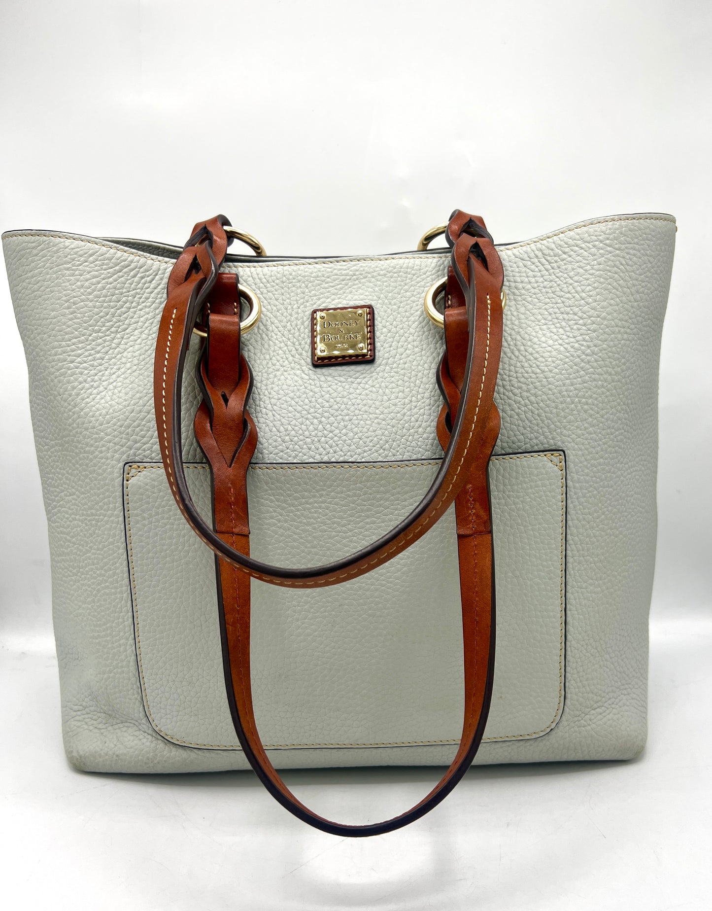 Dooney & Bourke Pebble Grain Tammy Tote – Glacier Blue *Clearance Rack*
