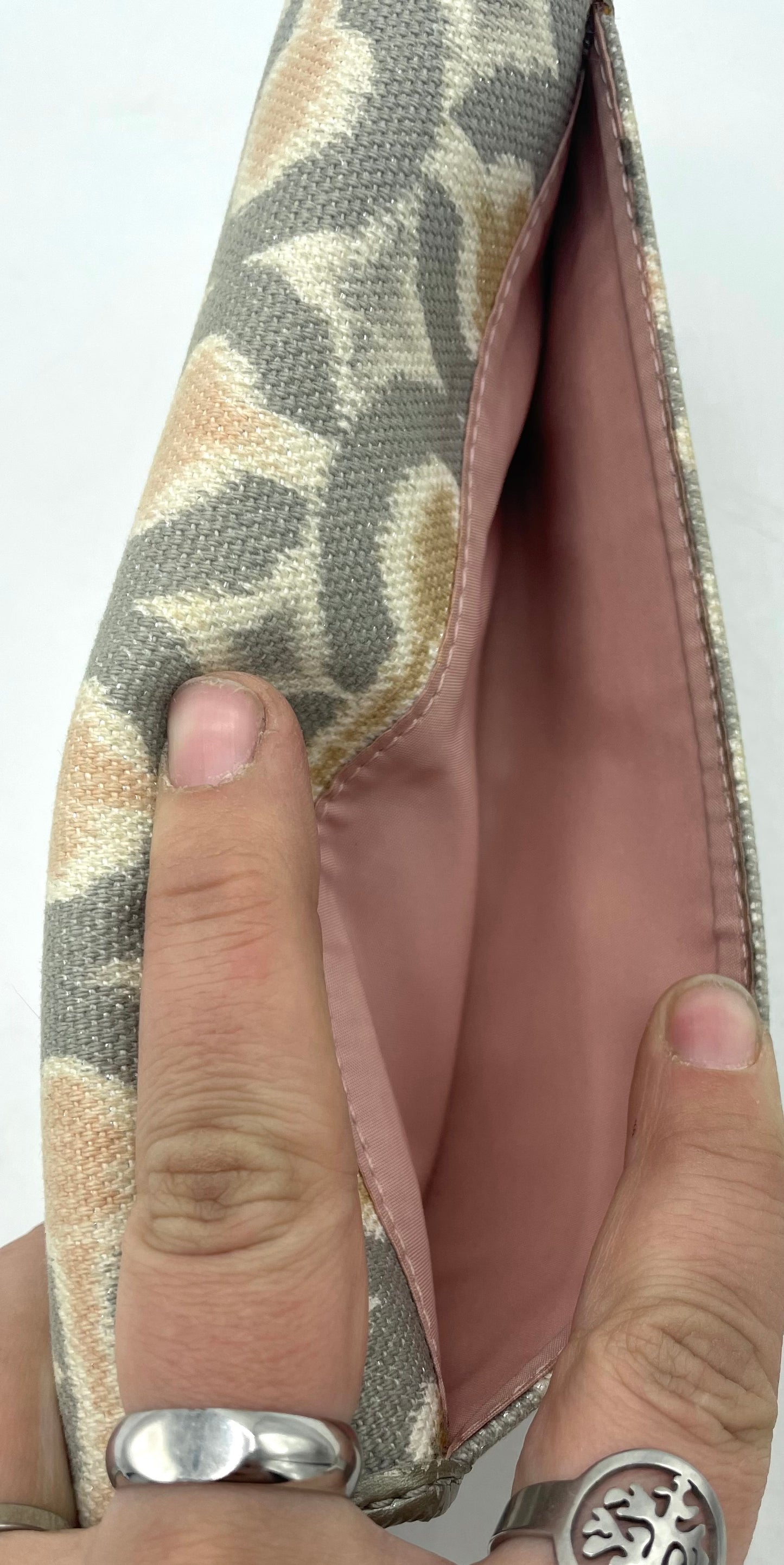Coach Kristin Ikat Signature Flap Wallet