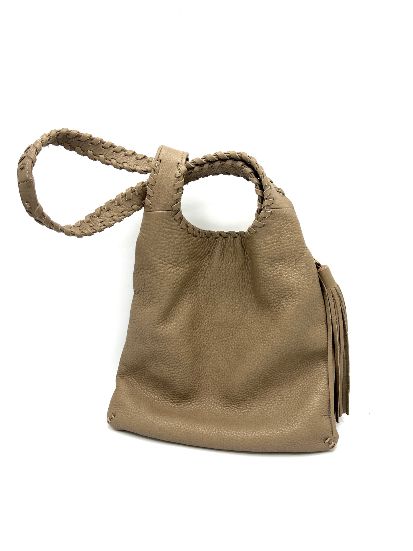 HOBO Paulette Clutch – Olive Green Leather