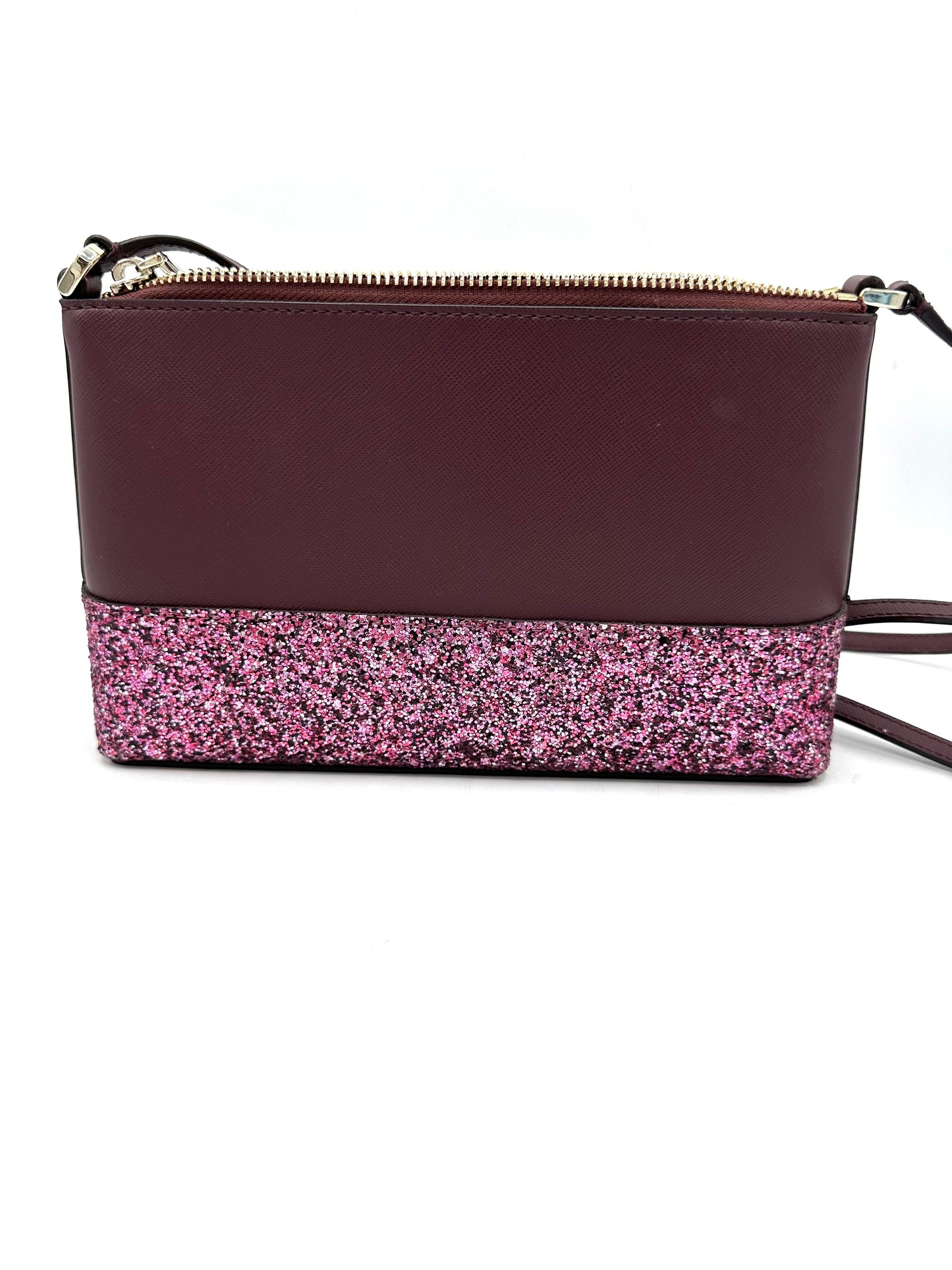 Kate Spade Greta Court Glitter Ramey Small Crossbody – Cherrywood