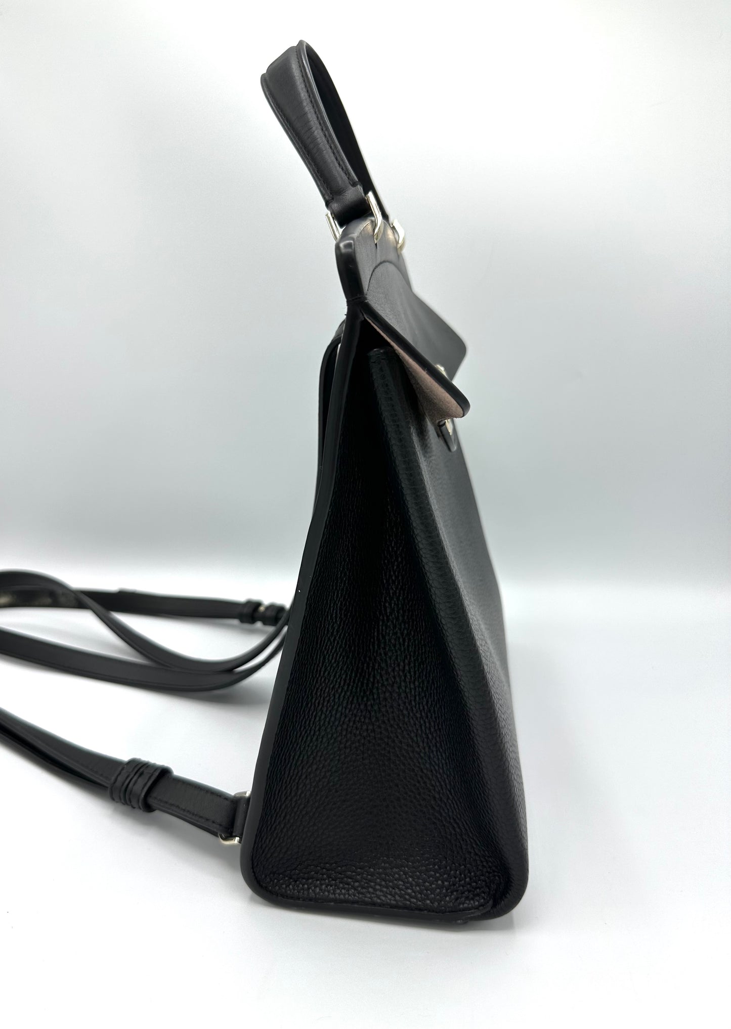 Kate Spade New York Romy Medium Backpack – Black Pebbled Leather