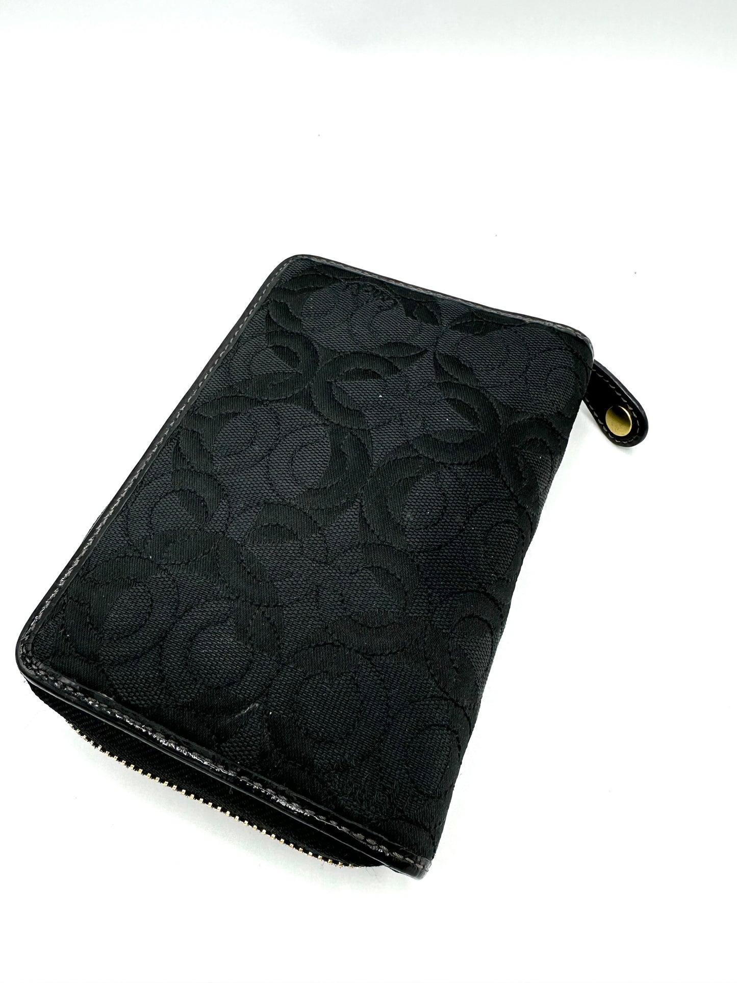 Coach Quilted Op Art Agenda Book
