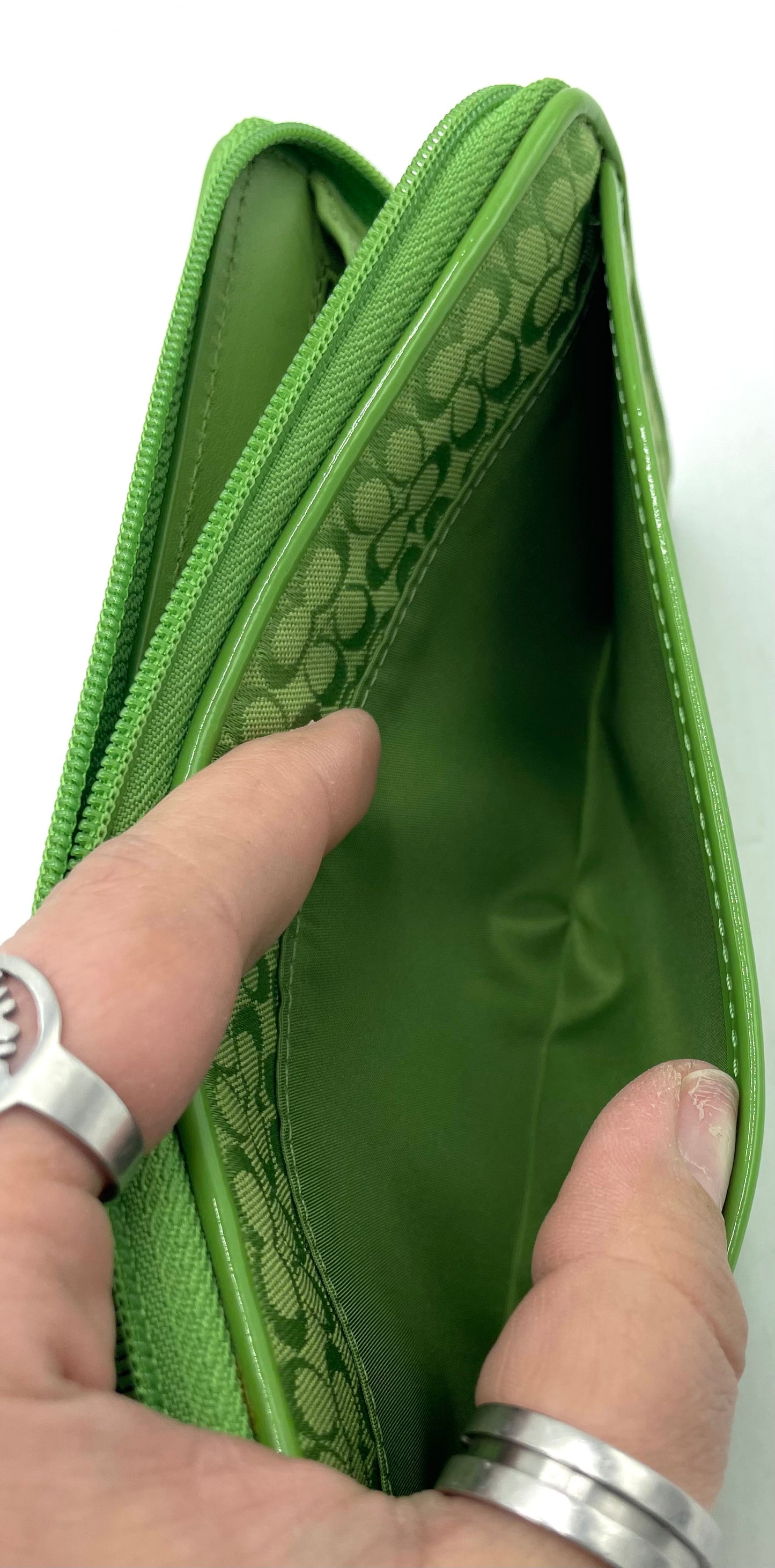 Coach Mini CC Zip Around Wallet