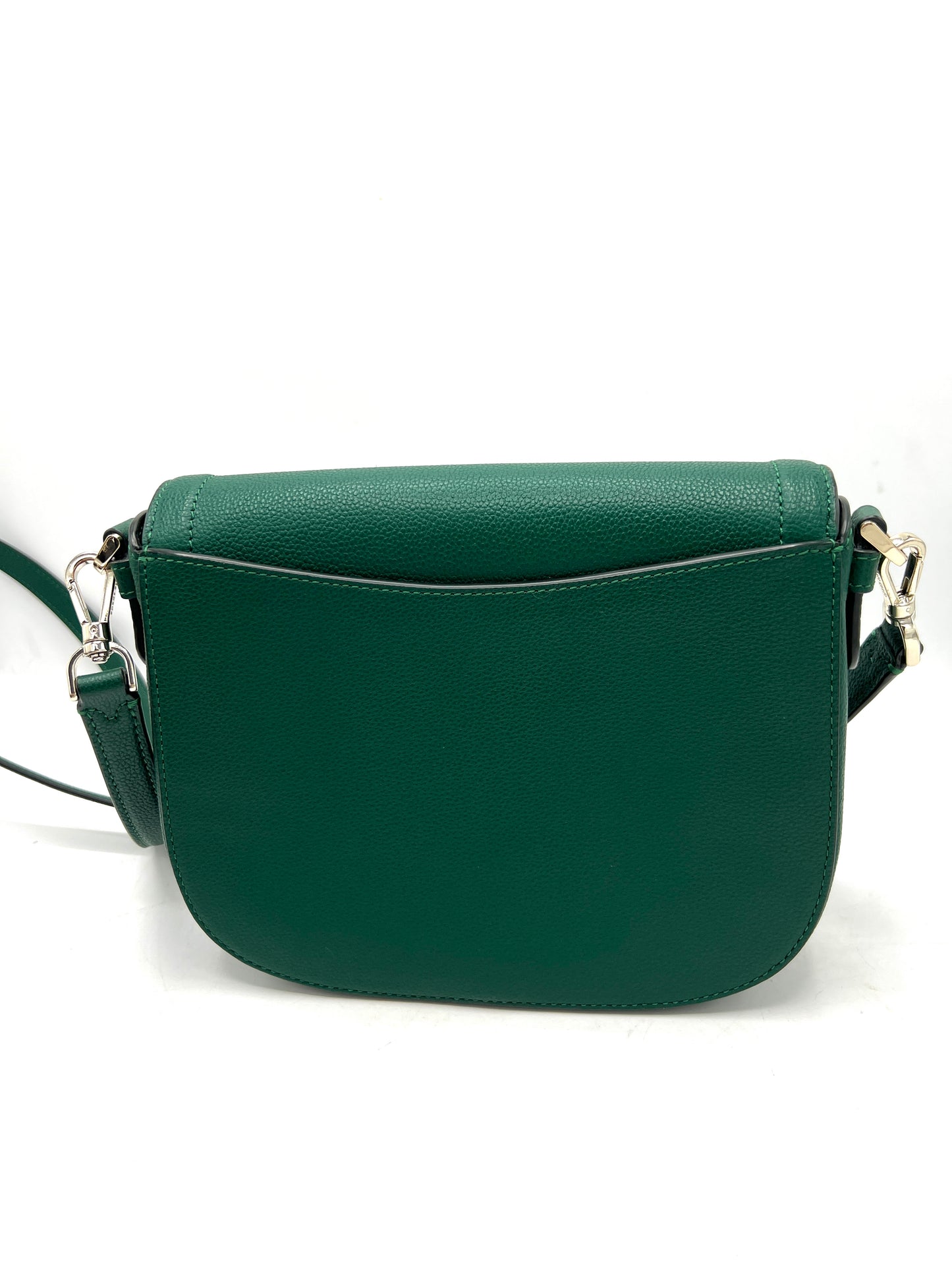 Kate Spade Blake Saddle Crossbody – Deep Jade Green